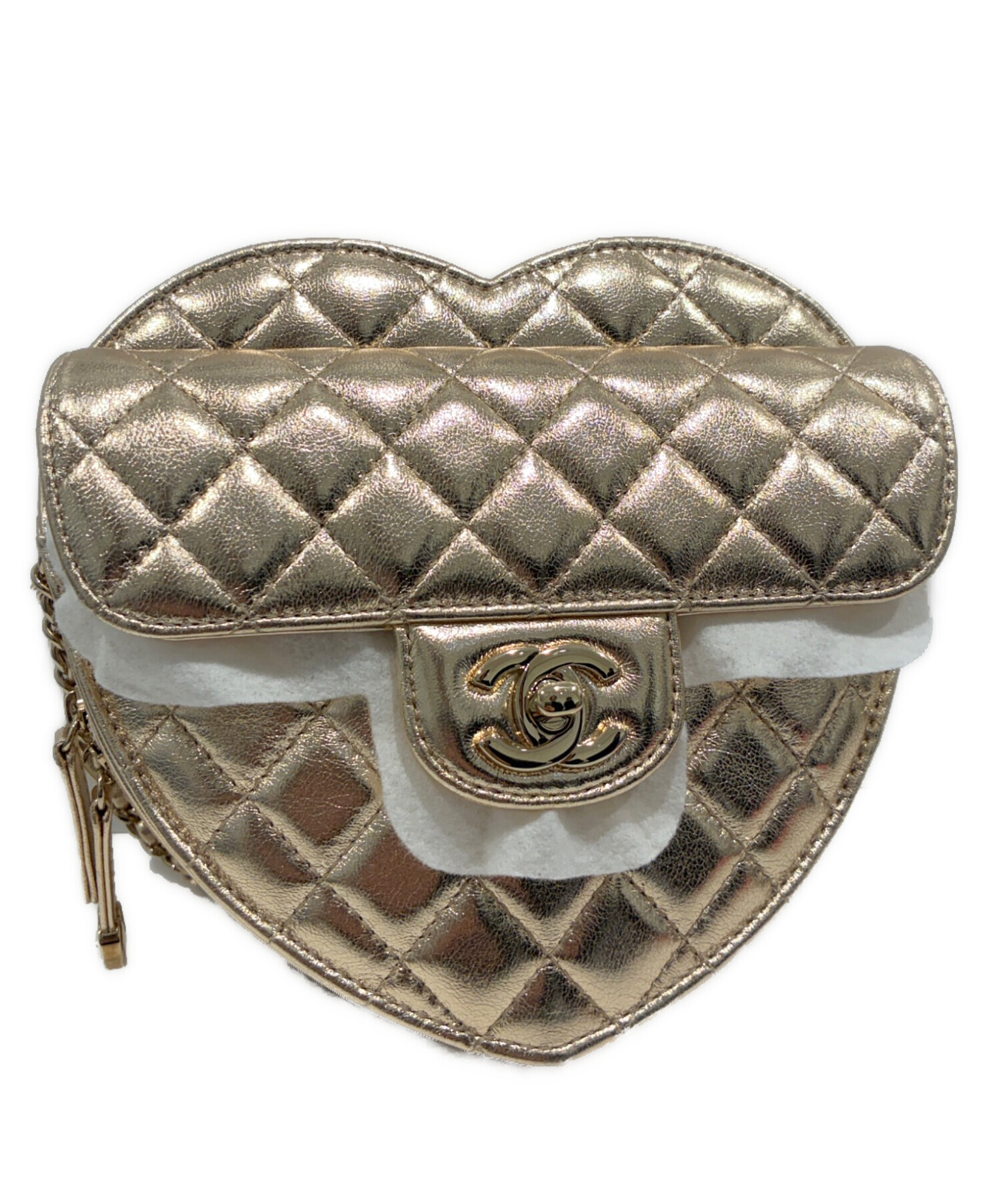 中古・古着通販】CHANEL (シャネル) ハートシェイプ マトラッセ