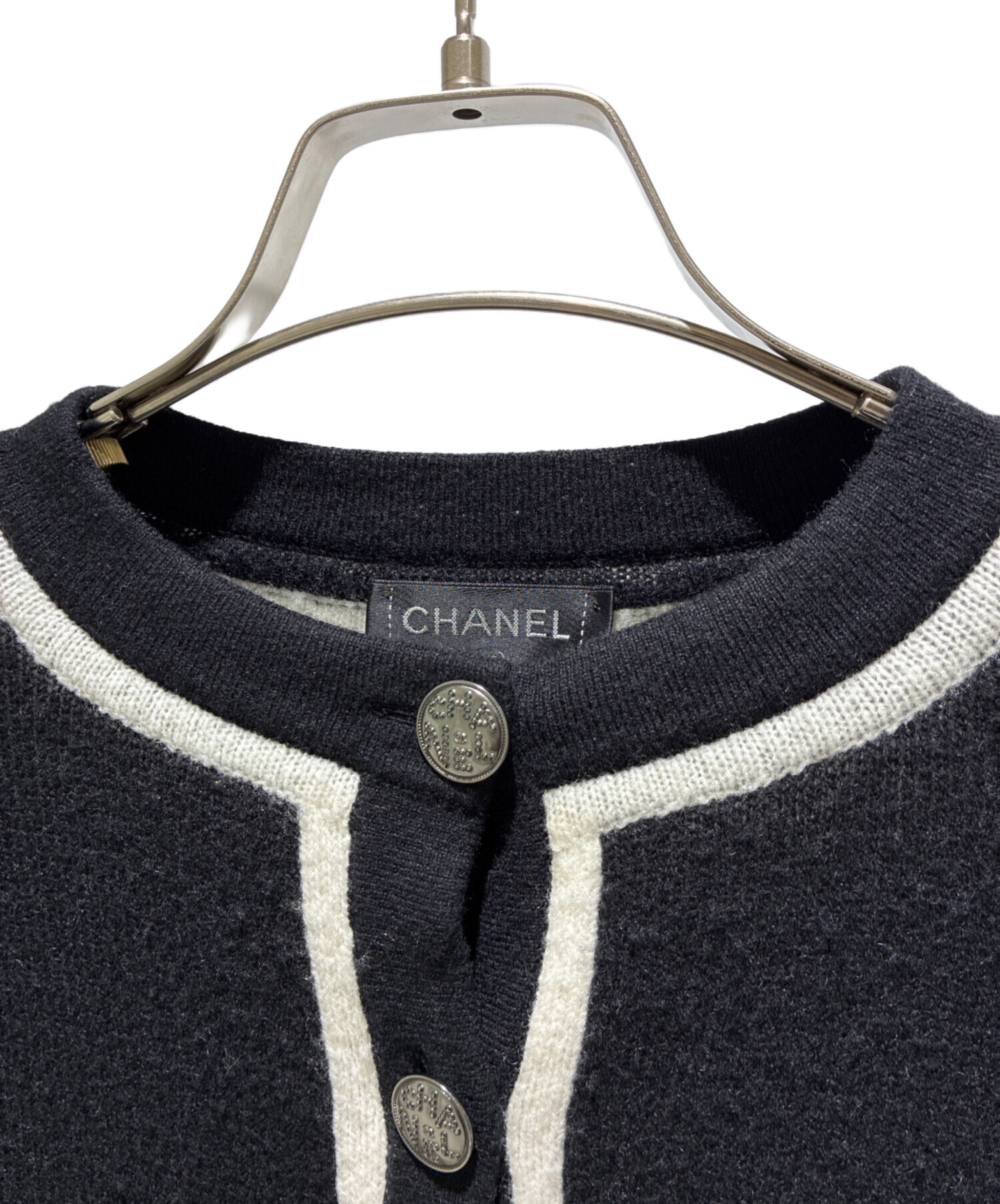 中古・古着通販】CHANEL (シャネル) カシミヤニットカーディガンP71365