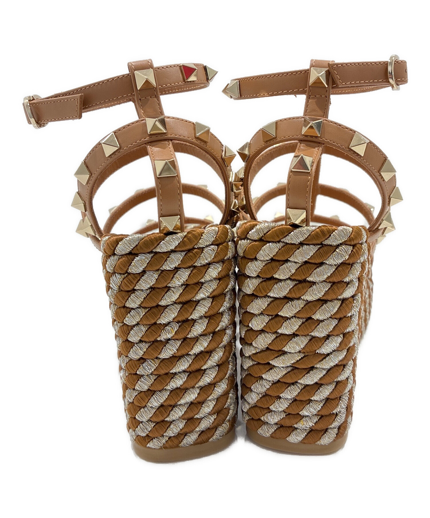 wer.22　超美品　ヴァレンティノ　ウェッジソールサンダル 中古・古着通販】VALENTINO GARAVANI (ヴァレンティノ・ガラヴァーニ