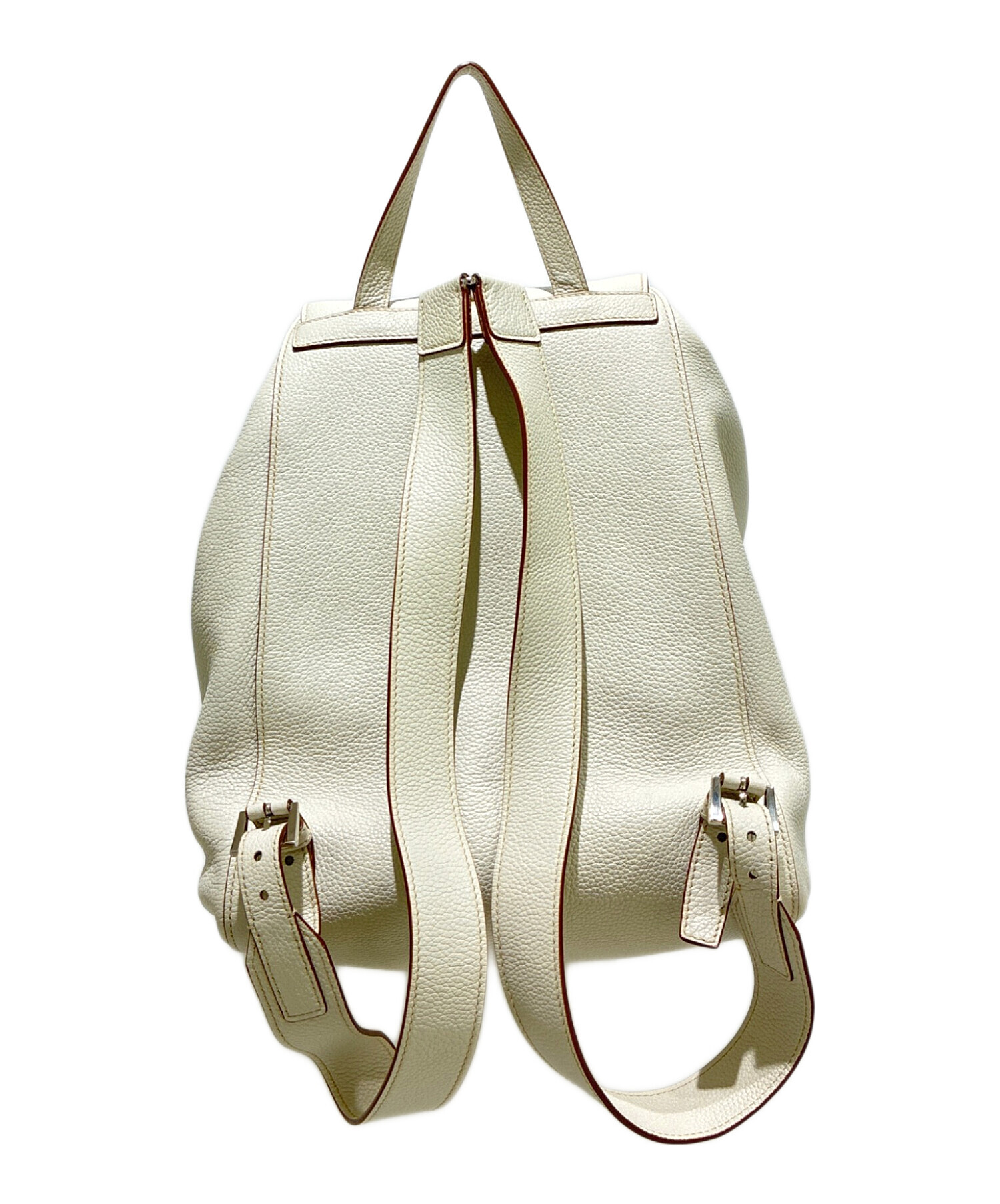 中古・古着通販】PRADA (プラダ) バックパック アイボリー｜ブランド