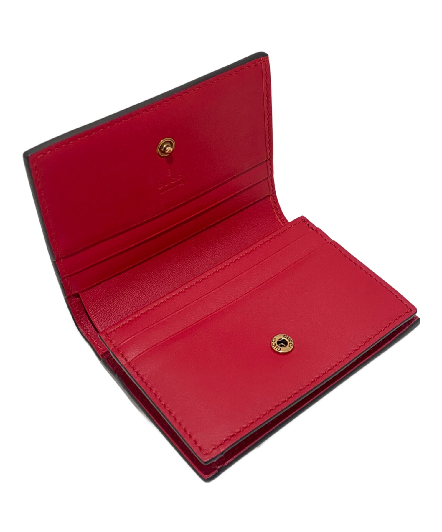 中古・古着通販】GUCCI (グッチ) GGスプリーム チェリー コンパクト
