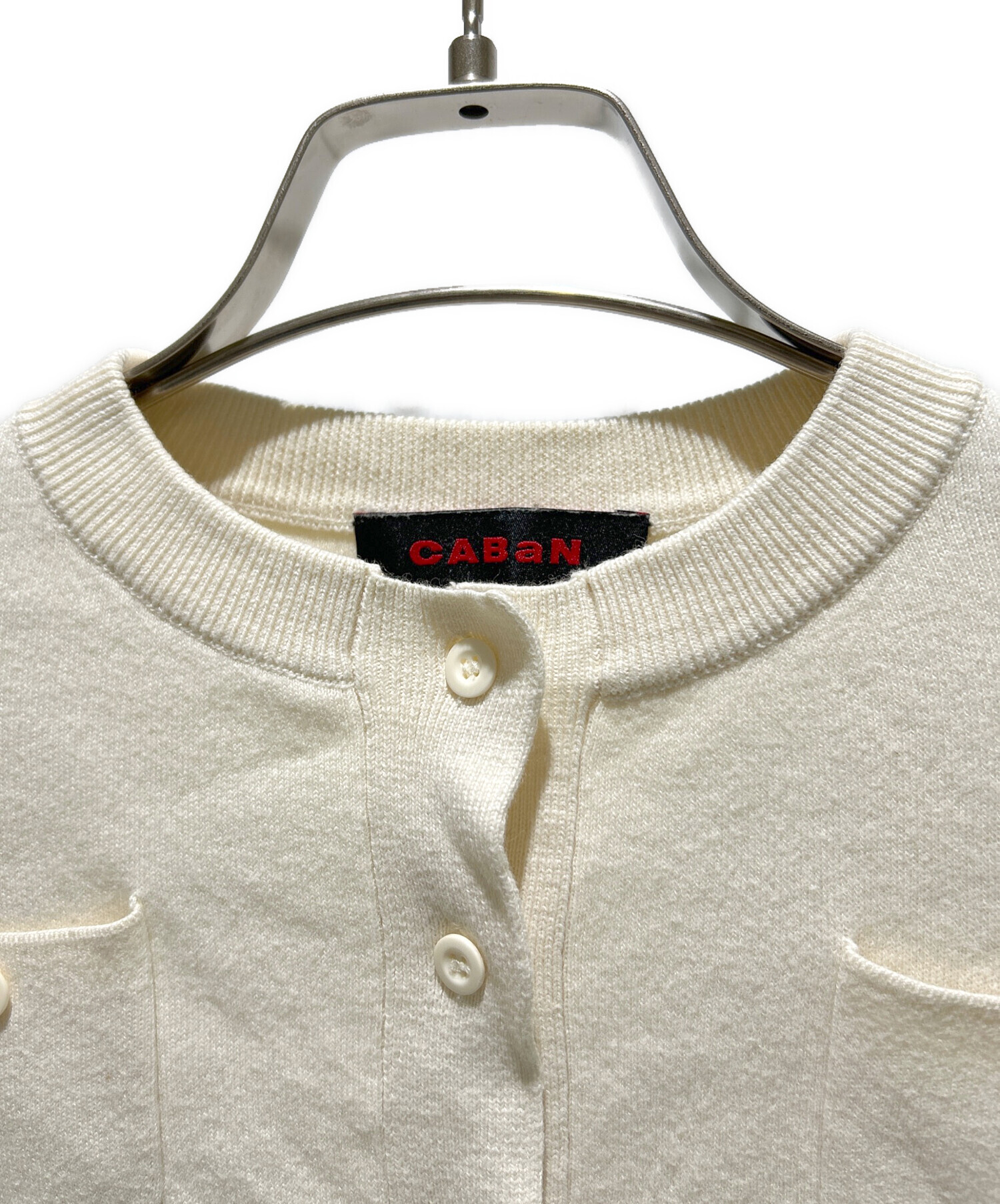 中古・古着通販】CABAN (キャバン) コットンカシミヤカーディガン