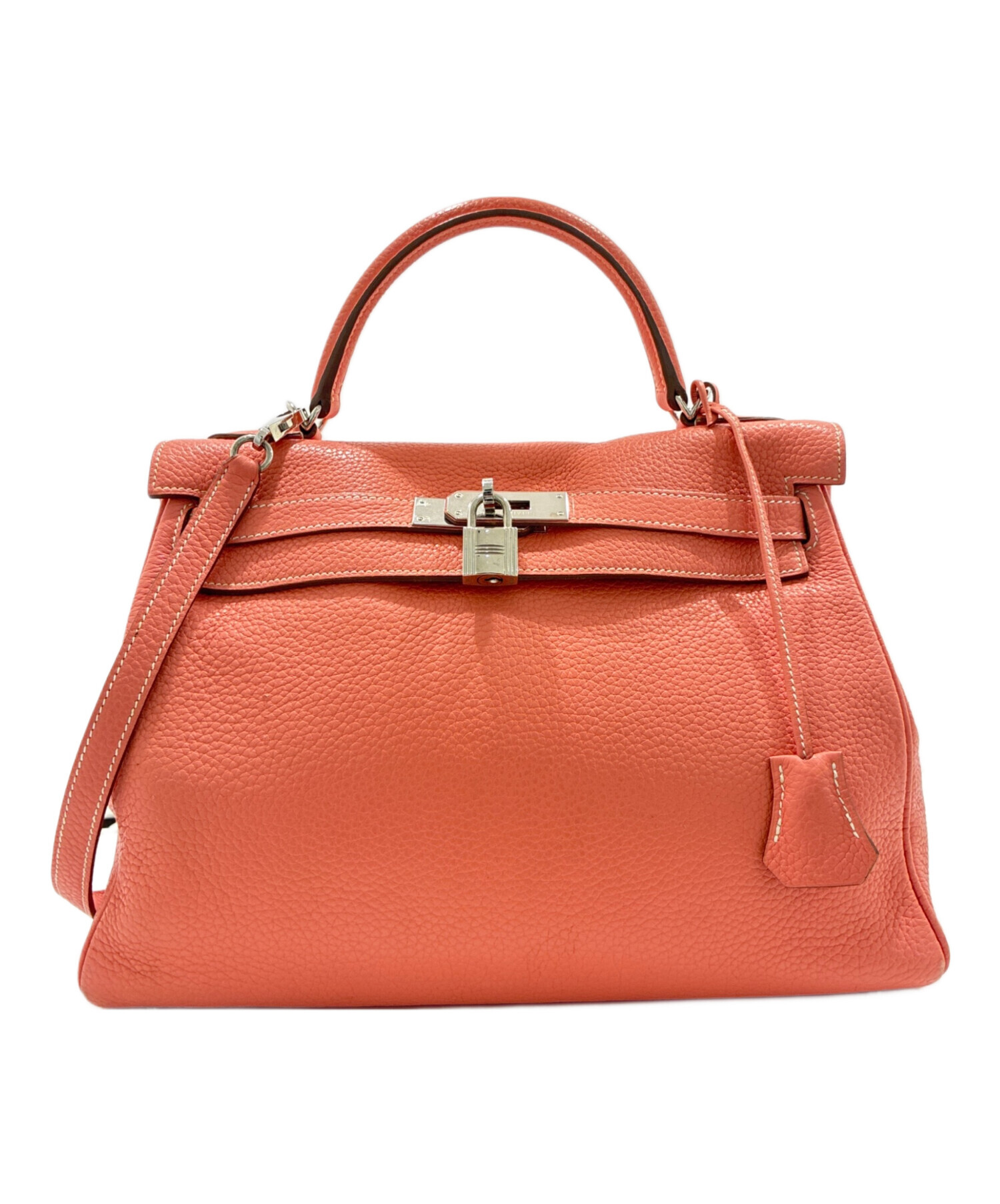 HERMES エルメス　ケリー kelly 32 中古 正規品 中古・古着通販】HERMES (エルメス) ケリー32内縫い/Kelly32/シルバー