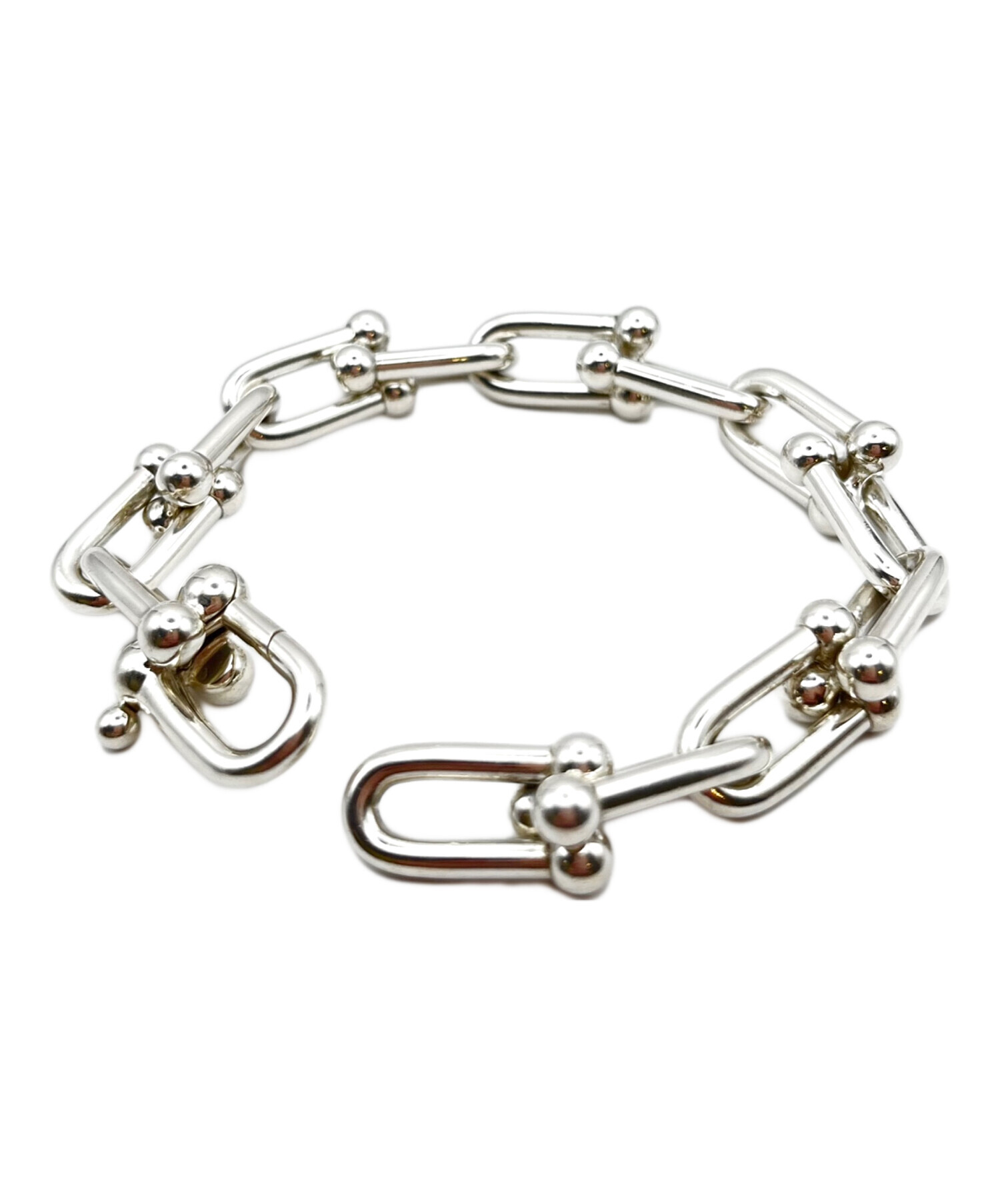 ボ*ブ様 【ユニセックス】Tiffany&Co.925スターリングリンクブレスレ ティファニー TIFFANY&CO Tiffany HardWear リンク ブレスレット