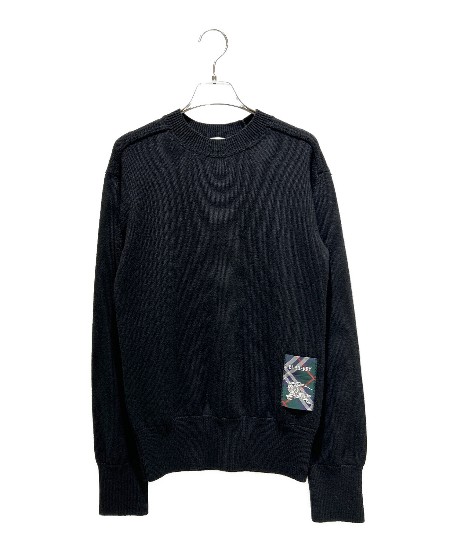 中古・古着通販】BURBERRY (バーバリー) ロゴパッチ セーター/Logo