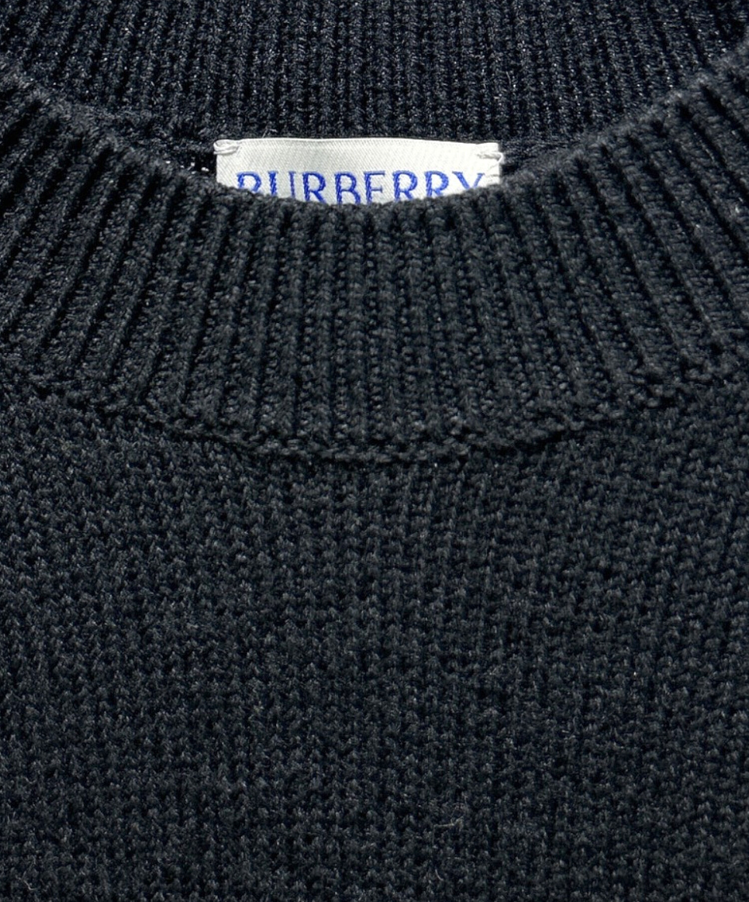 中古・古着通販】BURBERRY (バーバリー) ロゴパッチ セーター/Logo