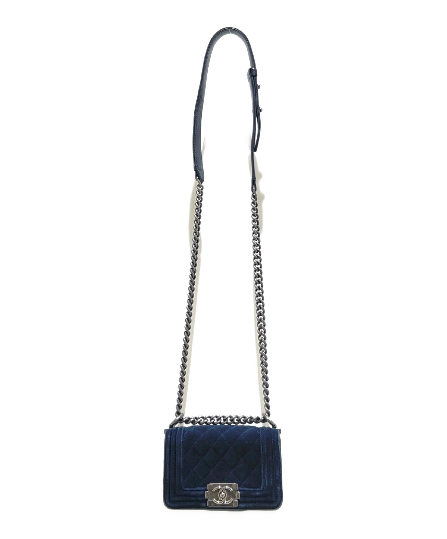 中古・古着通販】CHANEL (シャネル) Mini Boy Chanel Chain Shoulder 