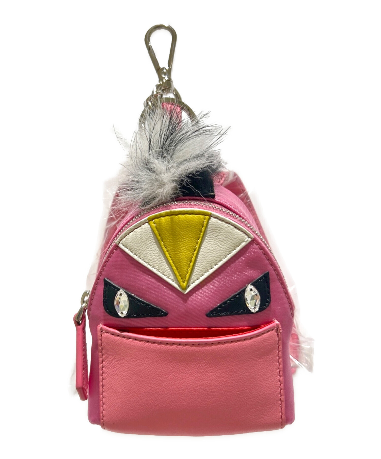 FENDI モンスターチャーム ピンク ひとつ目玉 中古・古着通販】FENDI (フェンディ) モンスターバッグチャーム ピンク