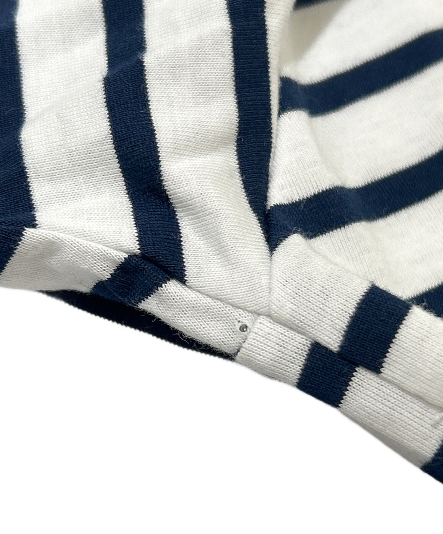 中古・古着通販】PRADA (プラダ) Striped Pocket T-Shirt/ボーダー