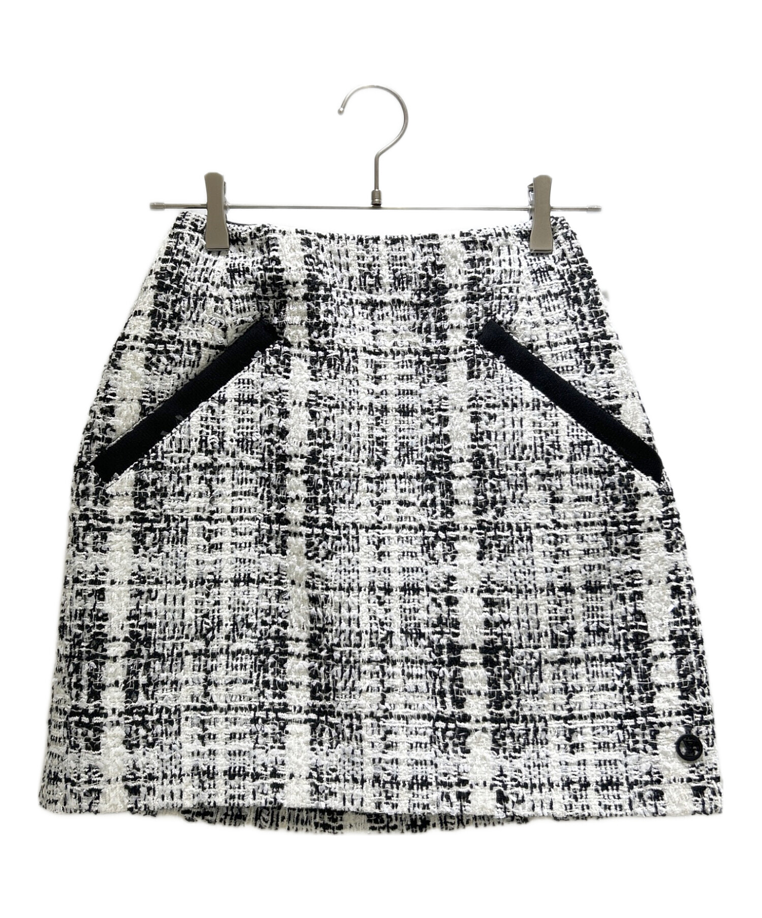 中古・古着通販】LOUIS VUITTON (ルイ ヴィトン) Tweed Skirt/ツイード