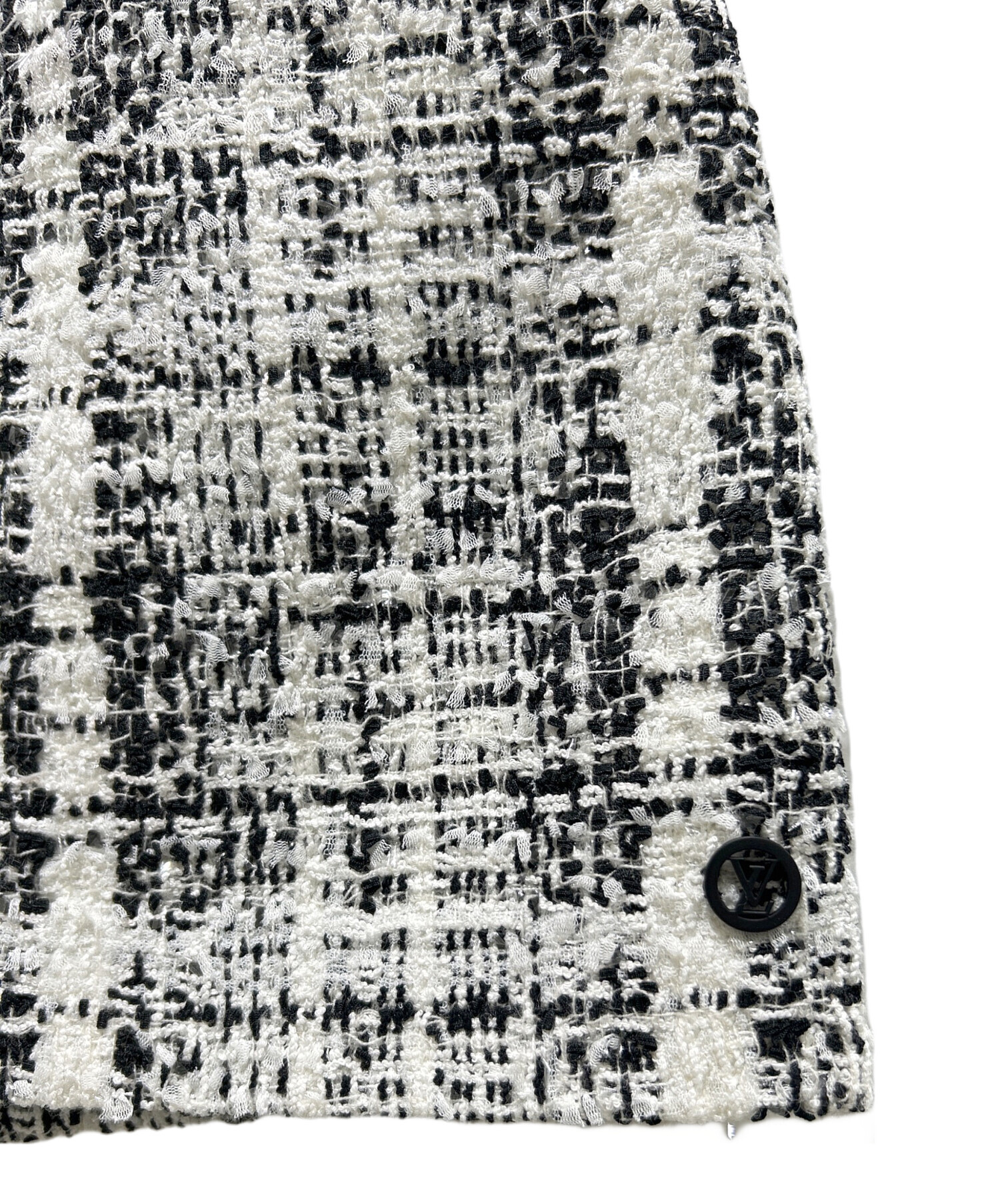 中古・古着通販】LOUIS VUITTON (ルイ ヴィトン) Tweed Skirt/ツイード