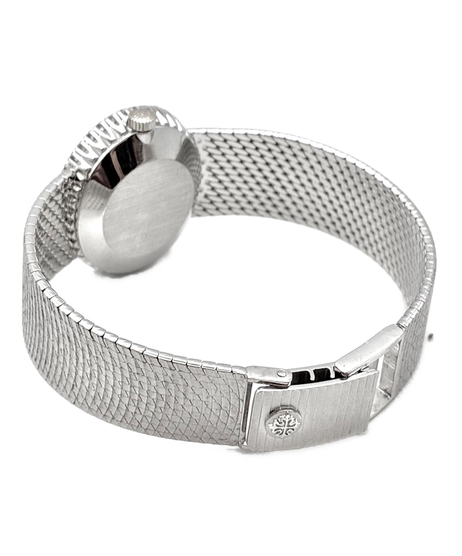 中古・古着通販】PATEK PHILIPPE Oval Case Diamond Bezel Silver 