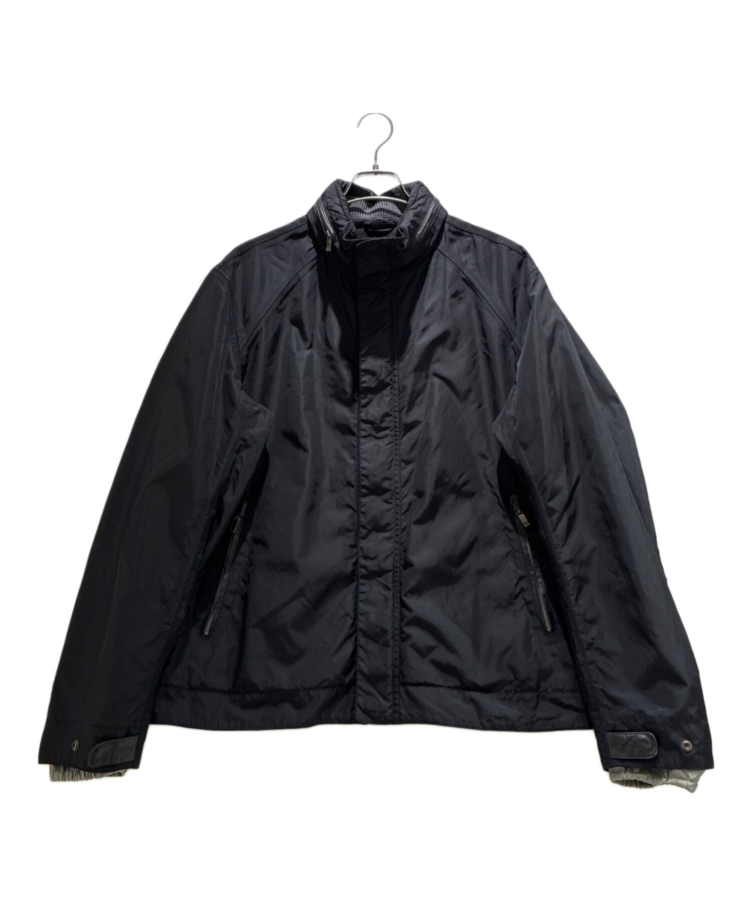3LS イタリア製 Zegna Sport ゼニア スポーツ ウール100% ジップアップ