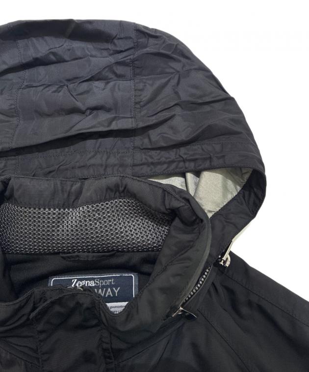 中古・古着通販】zegna sport (ゼニアスポーツ) レザー切替ナイロン