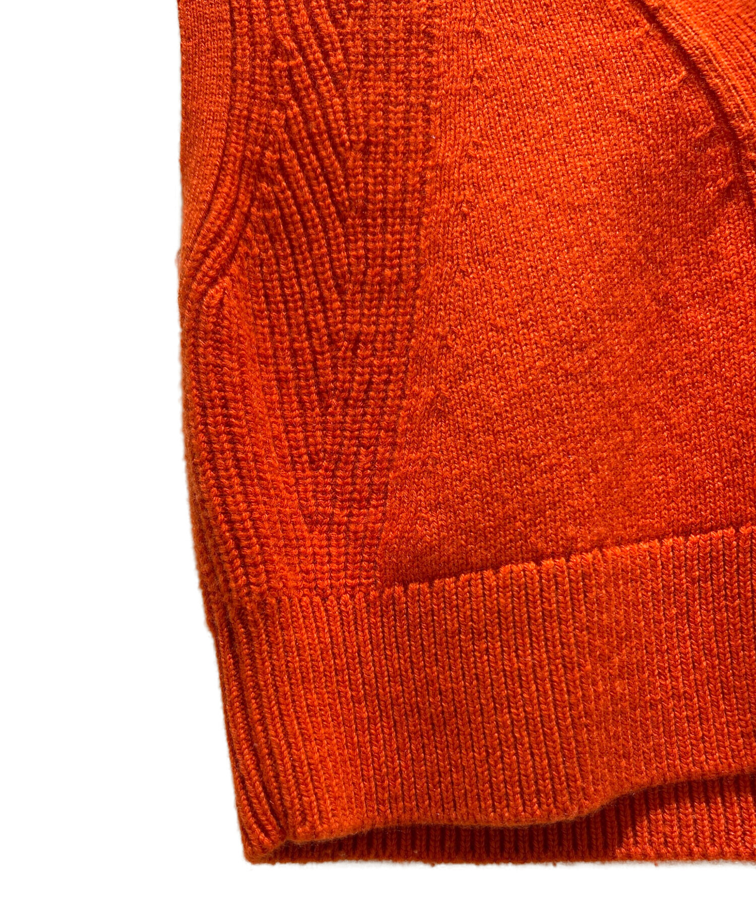 中古・古着通販】HERMES (エルメス) Cashmere Cropped Vest/カシミヤ