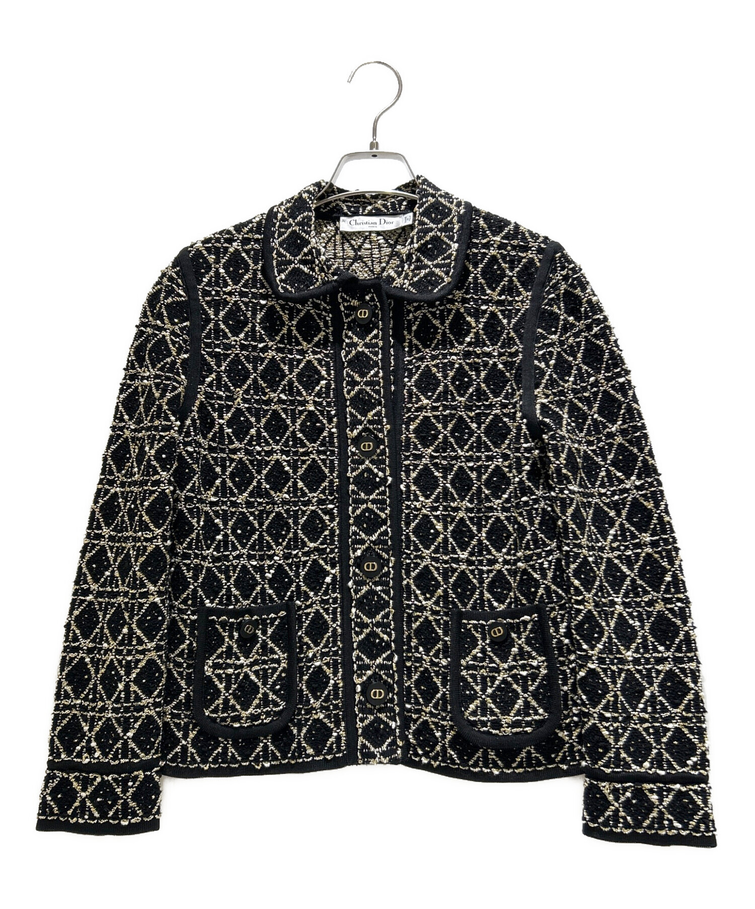 【希少】Christian Dior ツイードジャケット 中古・古着通販】Christian Dior (クリスチャン ディオール) Cannage