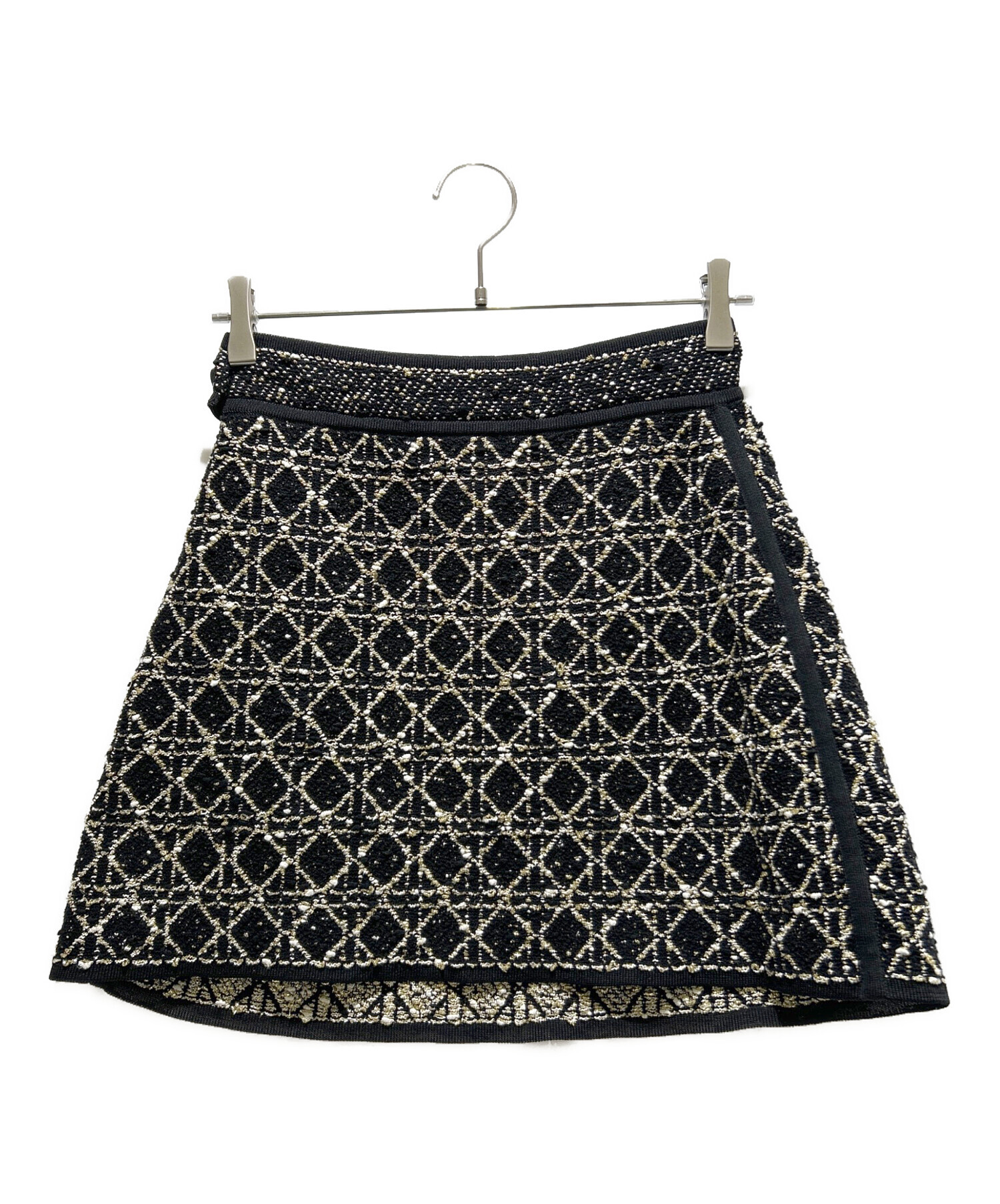Christhan Dior プレタポルテ ツィードスカート 中古・古着通販】Christian Dior (クリスチャン ディオール) Cannage