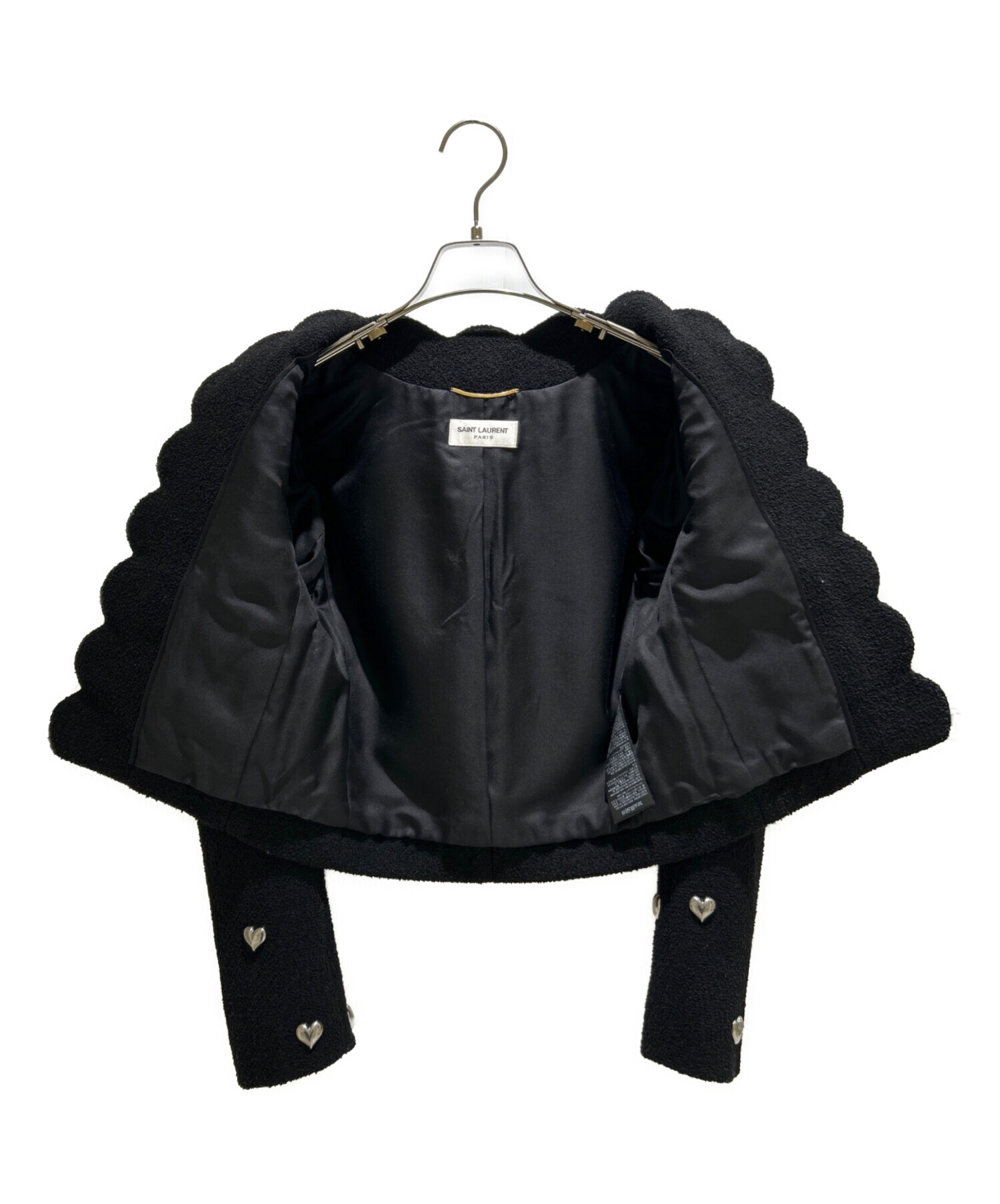 中古・古着通販】Saint Laurent Paris (サンローランパリ) Heart Stud