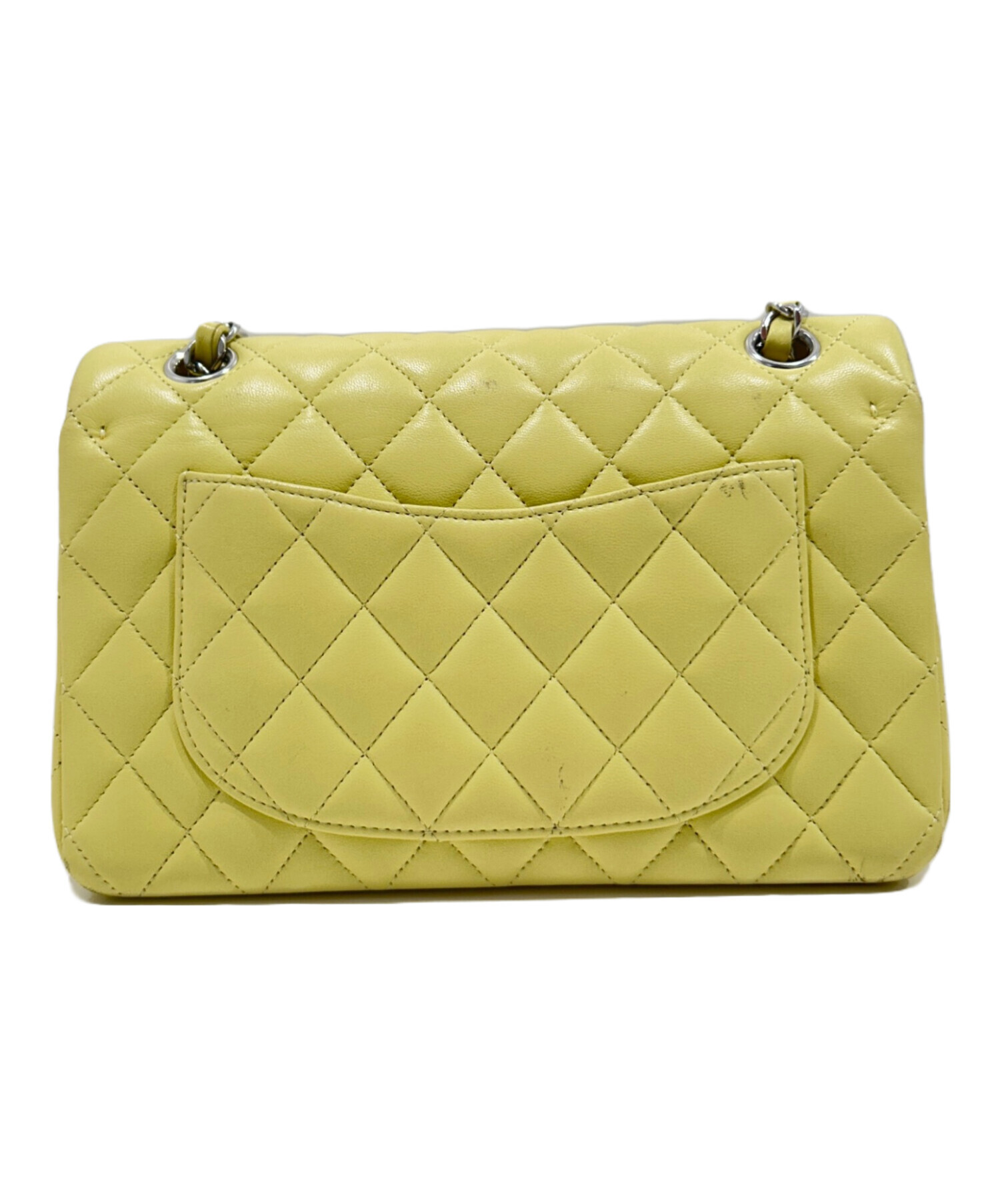 G*フ様 再出品！付属品付CHANEL yellow2wayバッグ 中古・古着通販】CHANEL (シャネル) マトラッセ23 ダブルフラップ
