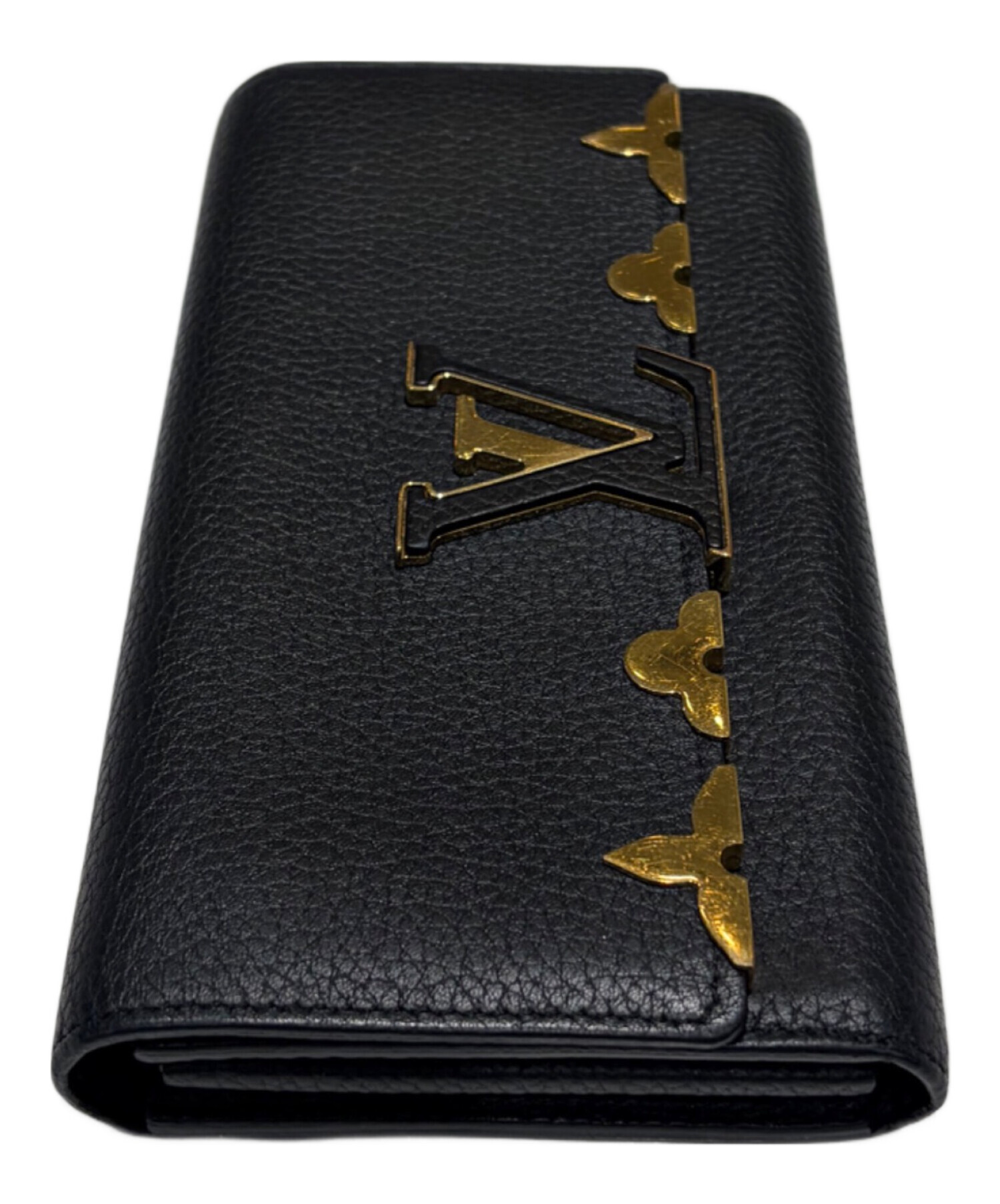 新品未使用　ルイヴィトン　ポルトフォイユ　カプシーヌ　長財布　ブラック 中古・古着通販】LOUIS VUITTON (ルイ ヴィトン) ポルトフォイユ