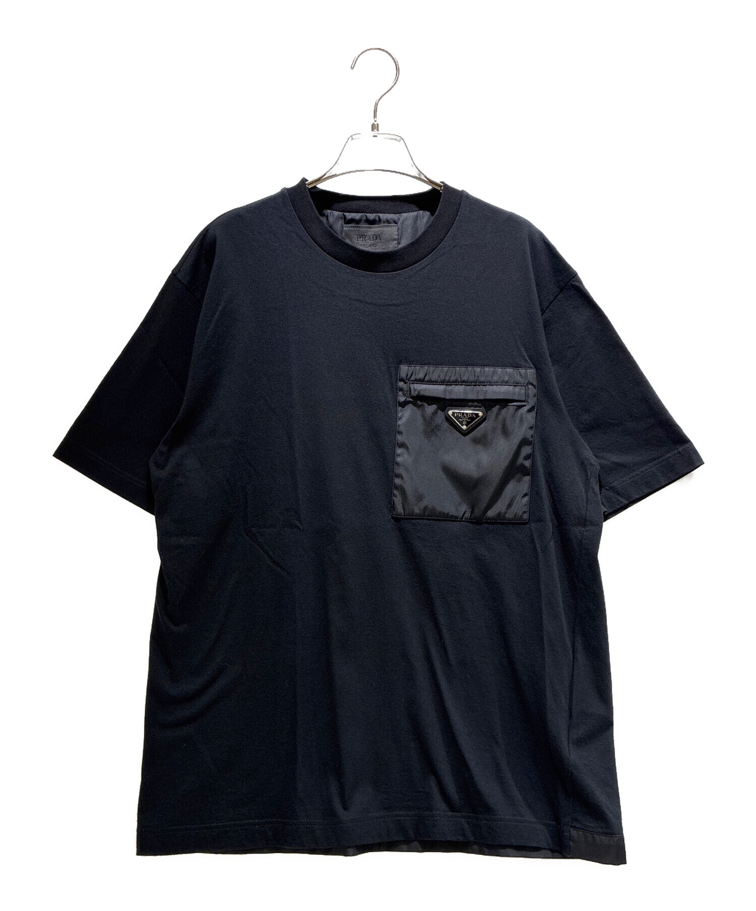 中古・古着通販】PRADA (プラダ) Re-Nylon ジャージー Tシャツ