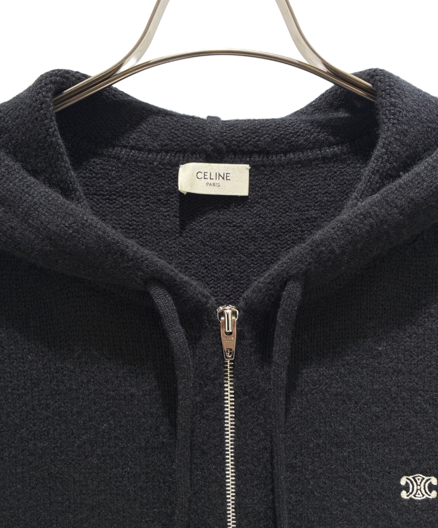 中古・古着通販】CELINE (セリーヌ) Cashmere-blend Triomphe knit