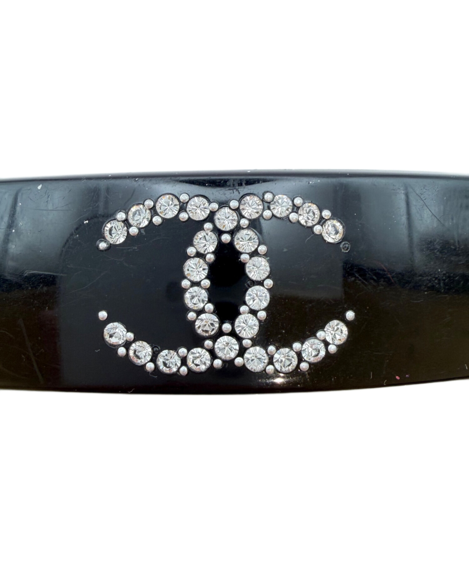 6月バーゲン【希少・極美品】CHANEL ヴィンテージバレッタココマーク黒箱付 中古・古着通販】CHANEL (シャネル) Coco Mark Rhinestone Barrette