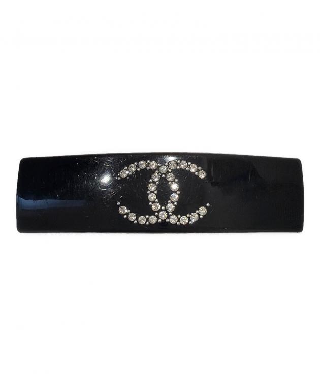 中古・古着通販】CHANEL (シャネル) Coco Mark Rhinestone Barrette