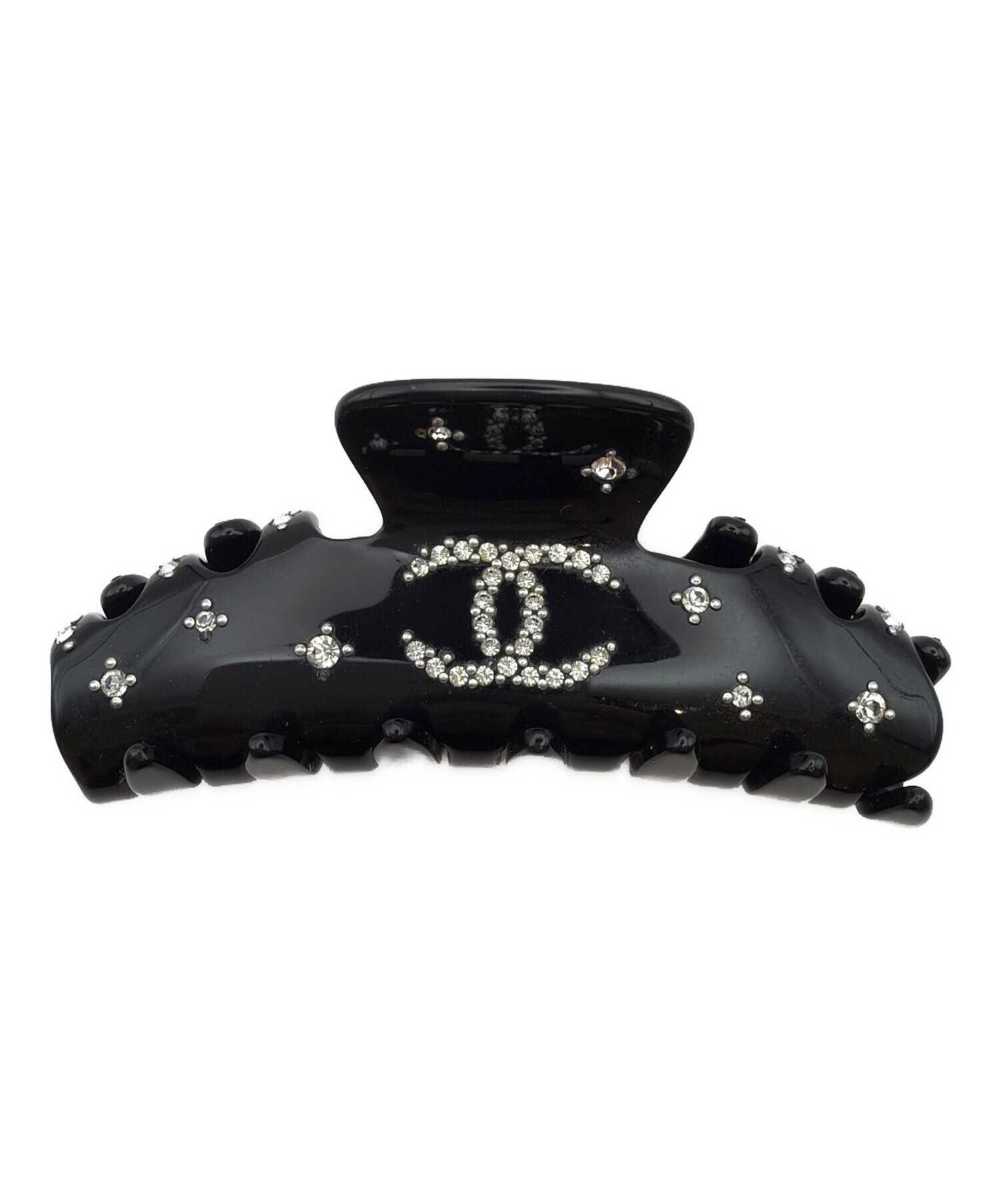 中古・古着通販】CHANEL (シャネル) ラインストーンココマーククリップ