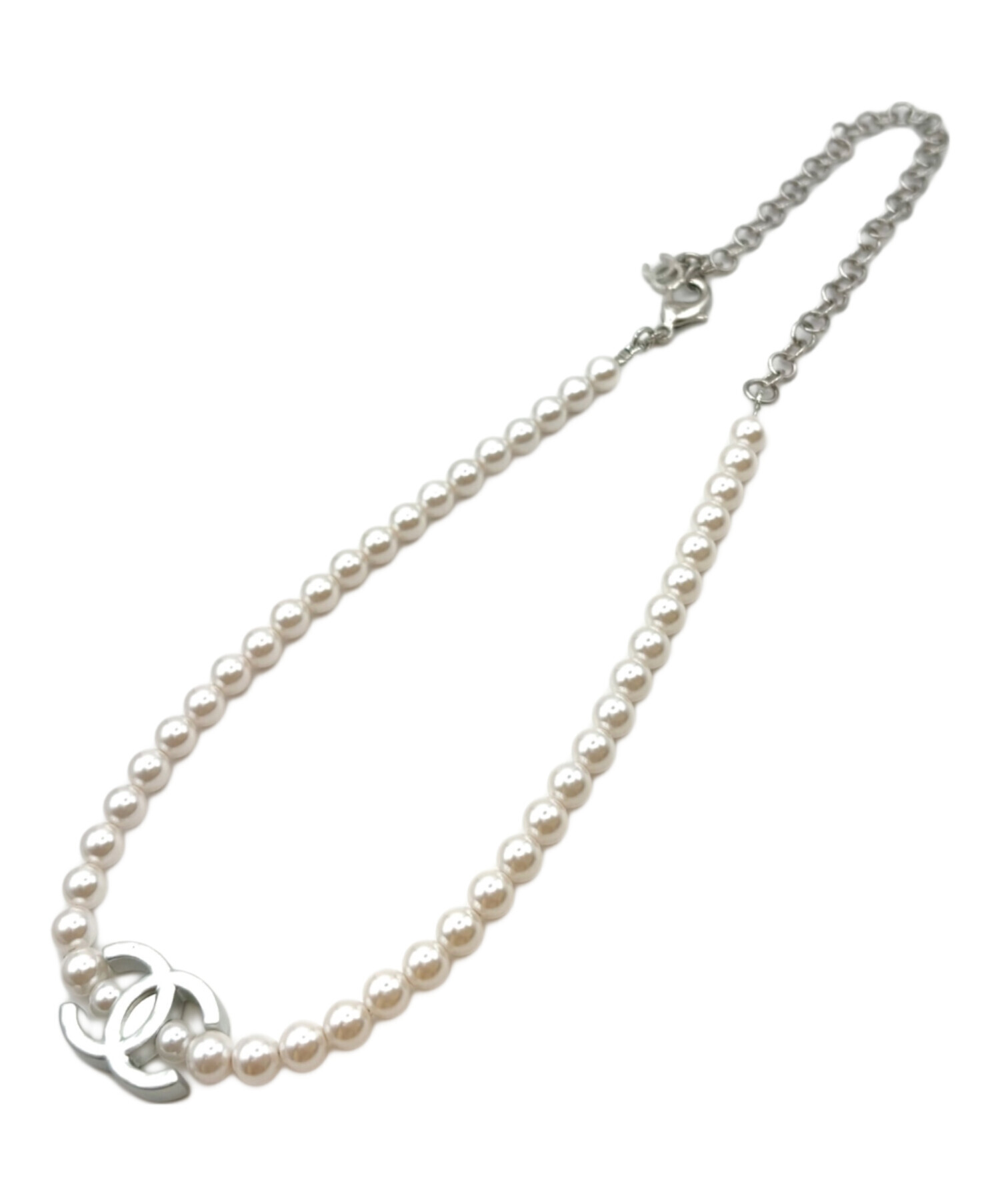 中古・古着通販】CHANEL (シャネル) CC Logo Necklace/ココマーク