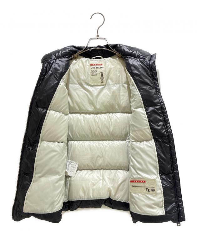 中古・古着通販】PRADA (プラダ) Triangle Logo Plate Down Vest