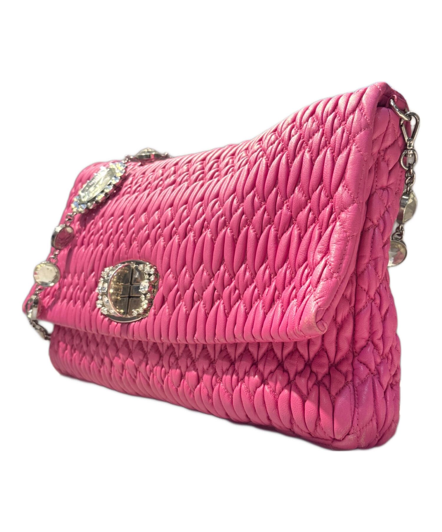 中古・古着通販】MIU MIU (ミュウミュウ) マテラッセ クリスタル 