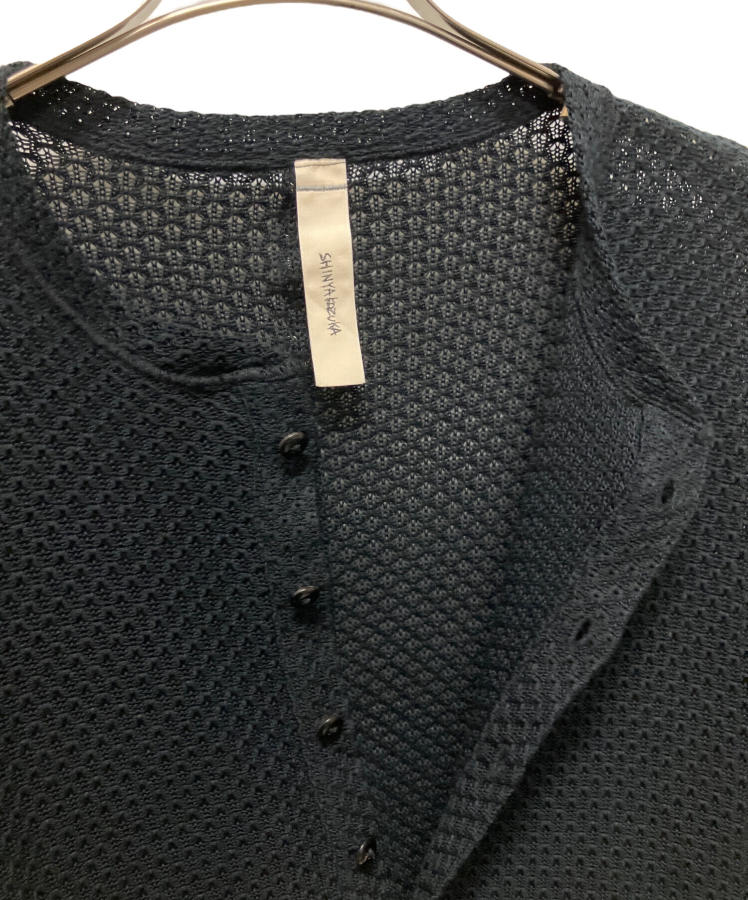 中古・古着通販】SHINYA KOZUKA (シンヤコズカ) カーディガン ブラック