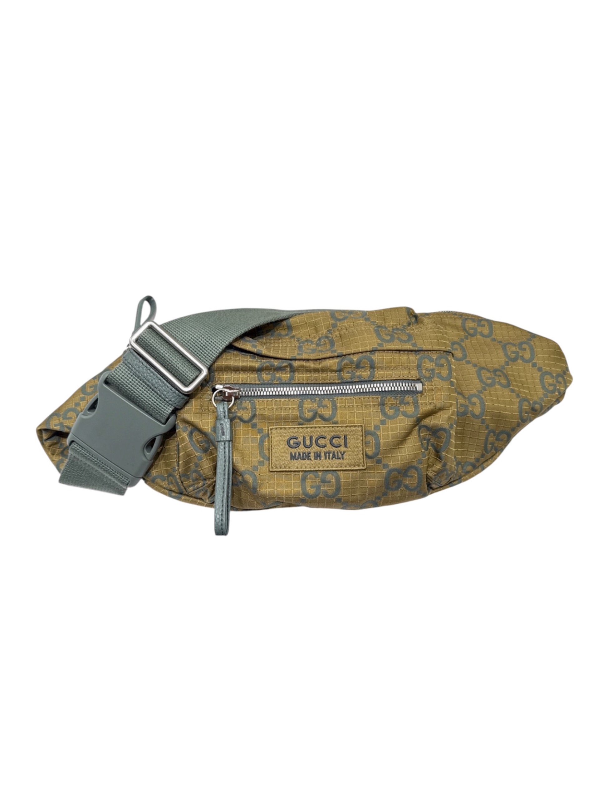 グッチ GUCCI GG柄 ウエストバッグ 中古品 中古・古着通販】GUCCI (グッチ) GGウエストバッグ グリーン サイズ