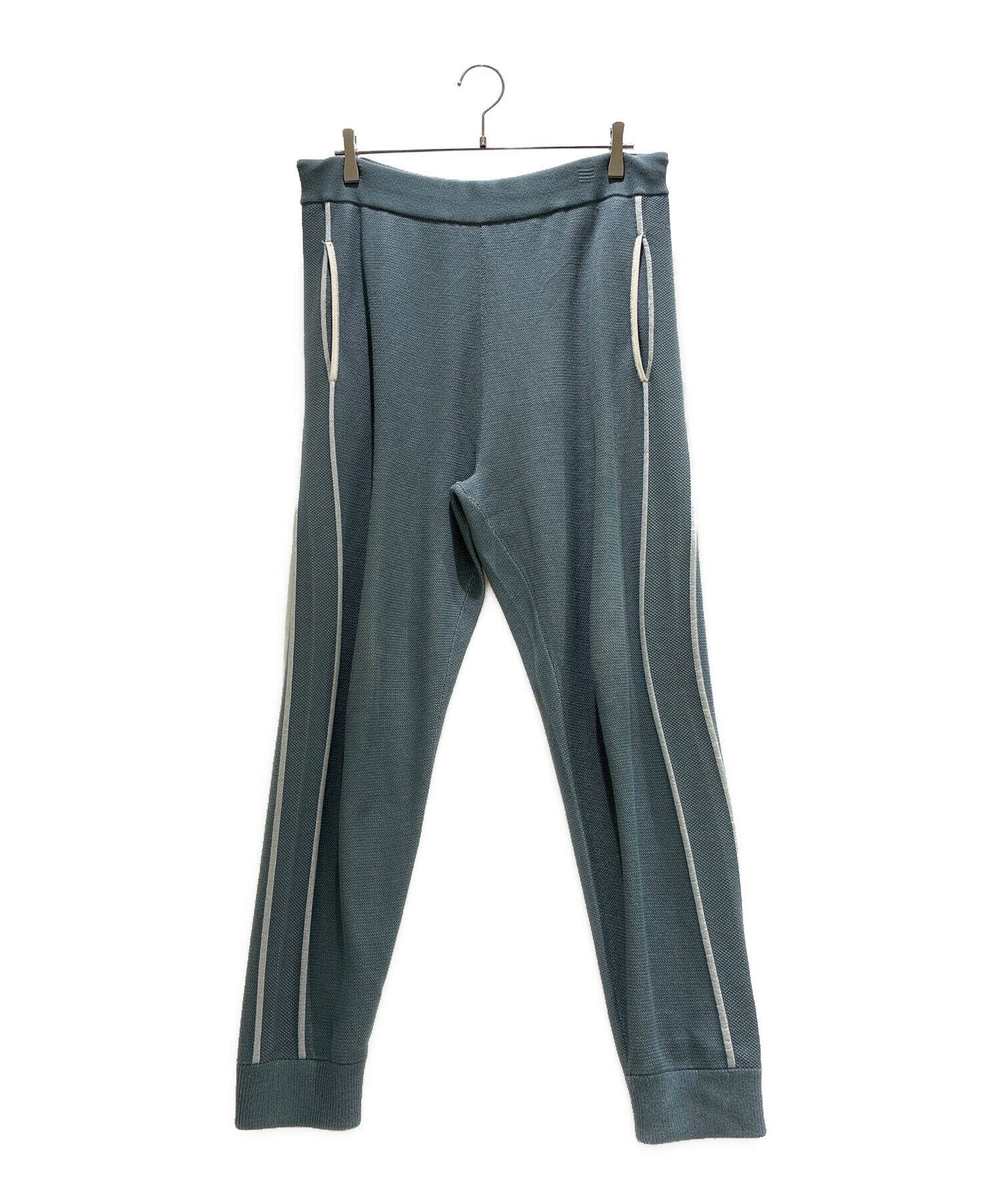 中古・古着通販】Berluti (ベルルッティ) ニットパンツ スカイブルー