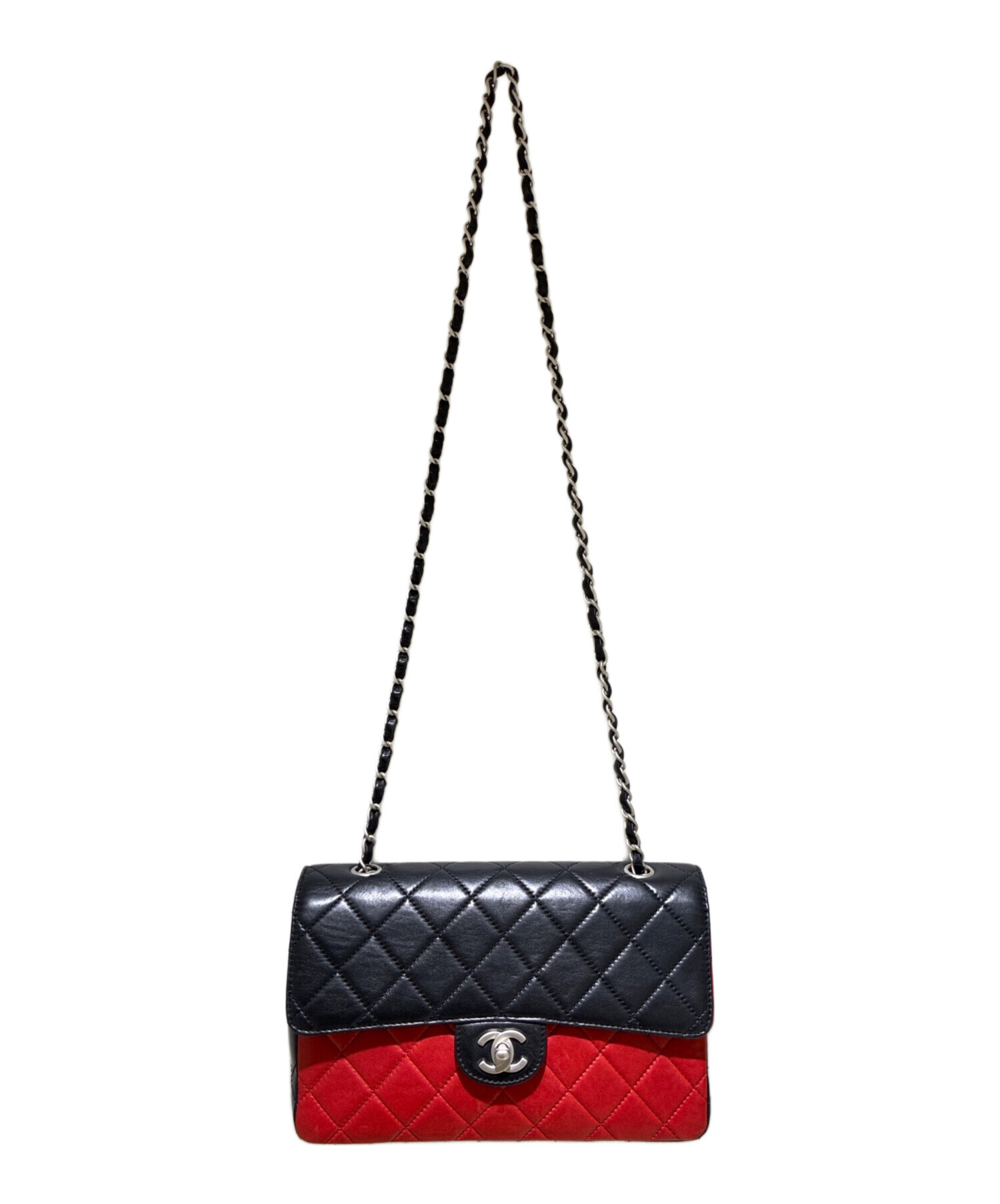 中古・古着通販】CHANEL (シャネル) Matelassé 25 Bi-color Chain
