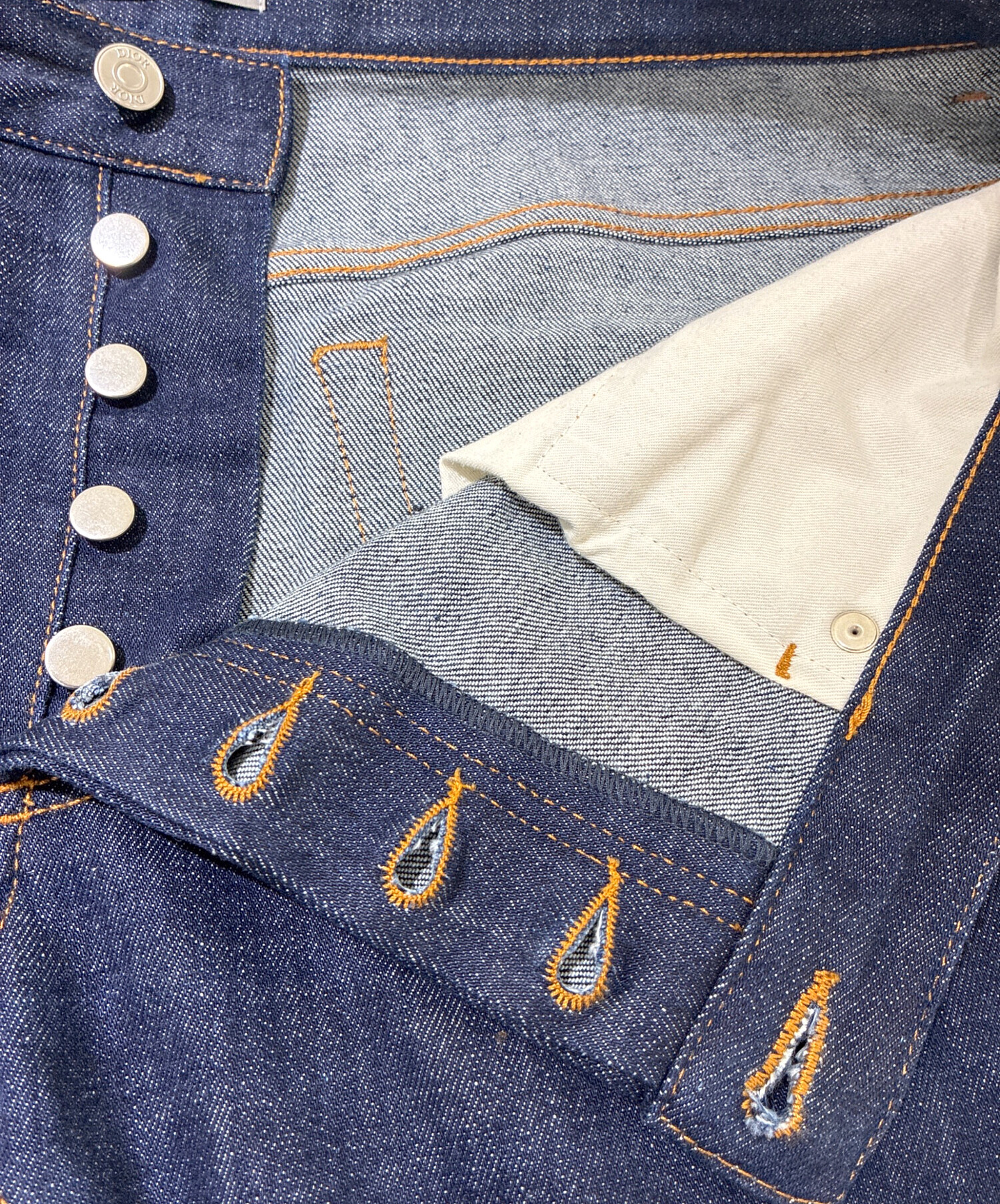 中古・古着通販】Dior (ディオール) Oblique Cotton Denim Pants