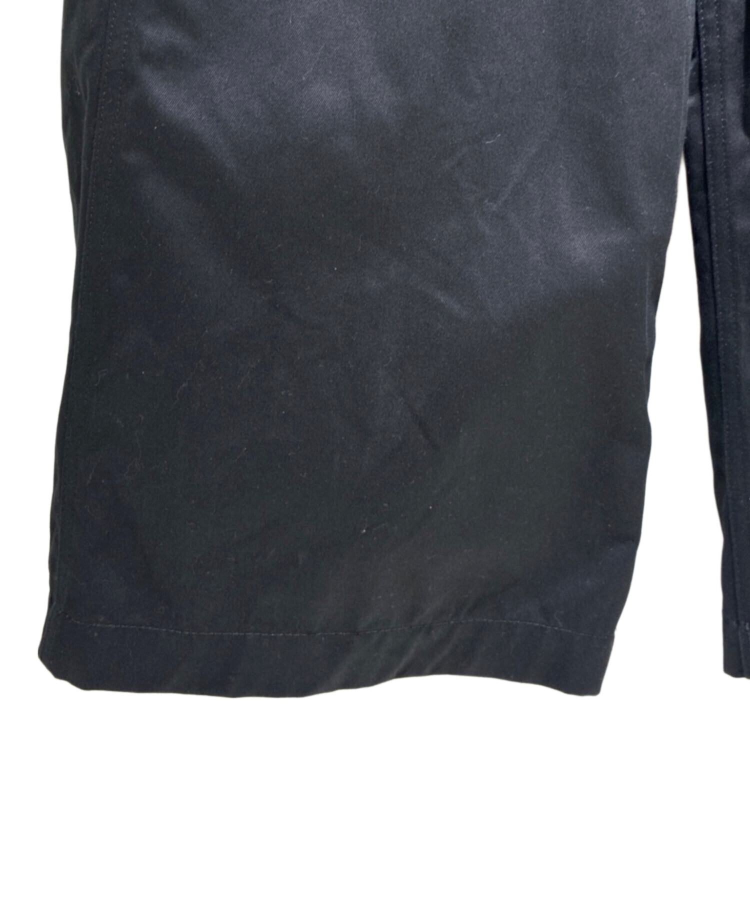 中古・古着通販】sacai (サカイ) COTTON CHINO PANTS ブラック サイズ