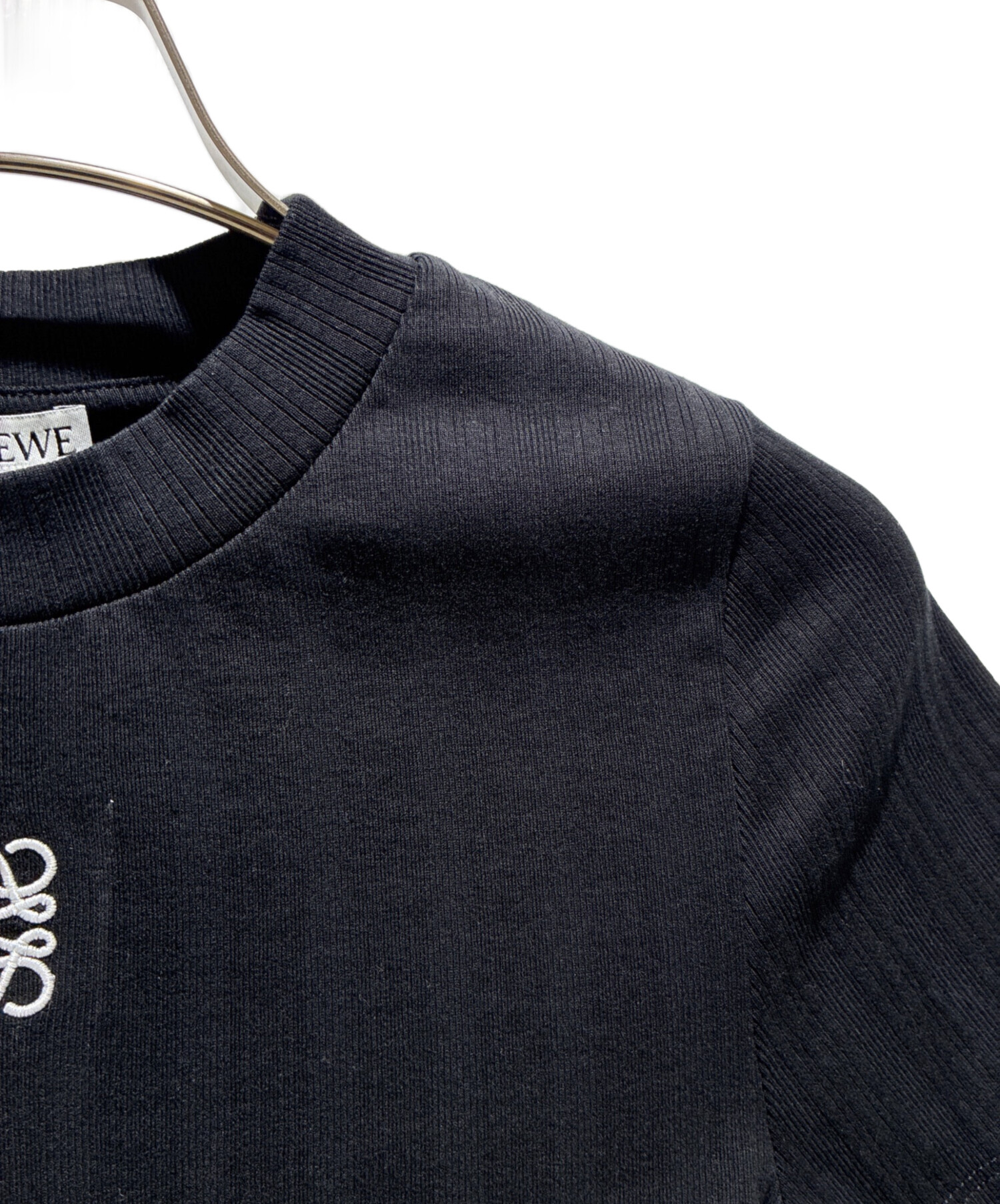 中古・古着通販】LOEWE (ロエベ) Cropped Anagram T-Shirt/クロップド