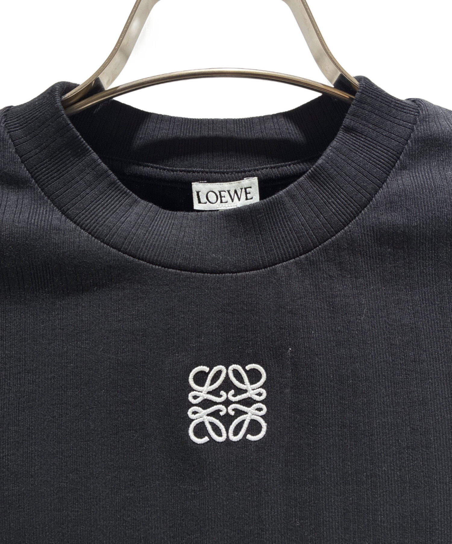 中古・古着通販】LOEWE (ロエベ) Cropped Anagram T-Shirt/クロップド