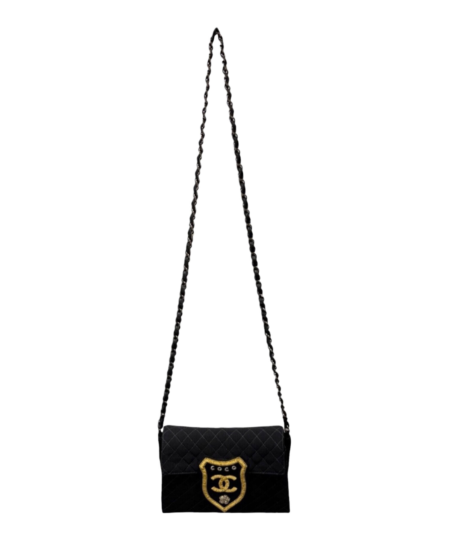 中古・古着通販】CHANEL (シャネル) エンブレムワッペンチェーン