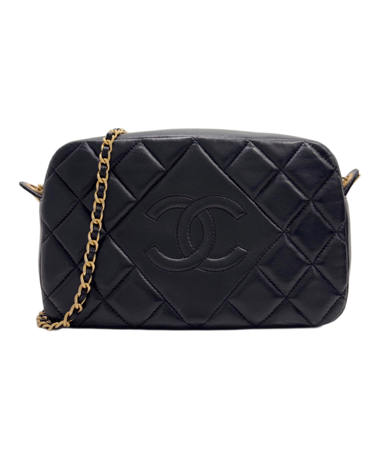 お値打ち価格❗CHANEL極美品マトラッセ　デカココマーク　ショルダーバッグ 中古・古着通販】CHANEL (シャネル) ココマークマトラッセチェーン