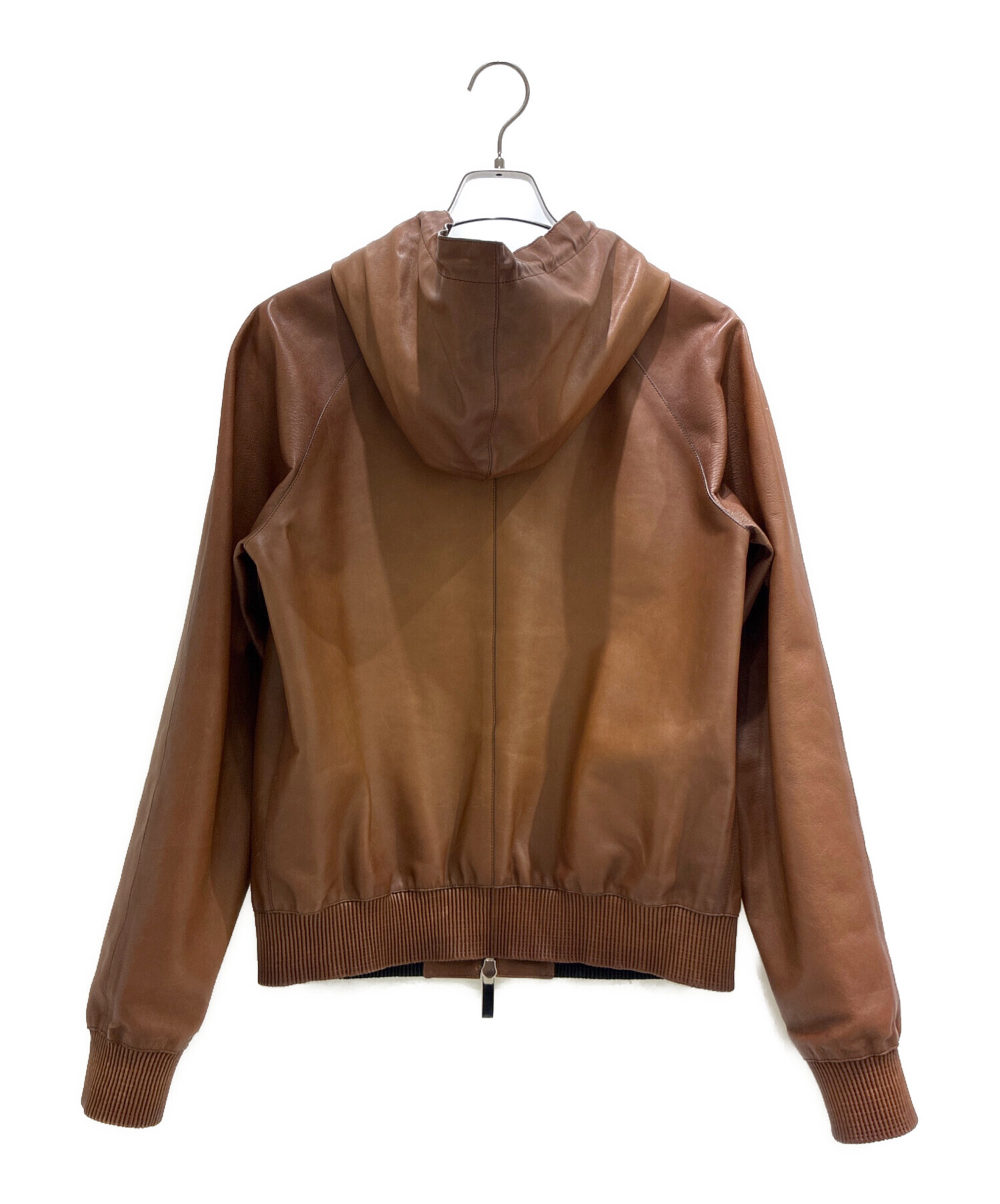 Berluti パティーヌ ブラウン 中古・古着通販】Berluti (ベルルッティ) Patina Calfskin Zip-Up