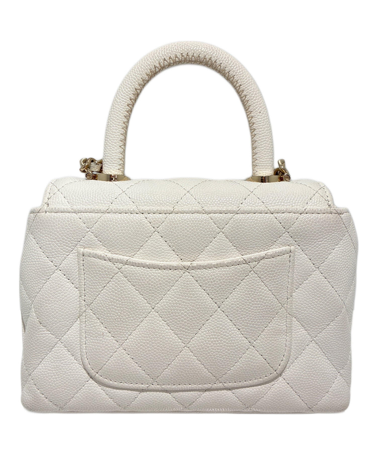 中古・古着通販】CHANEL (シャネル) ココハンドル ミニショルダー