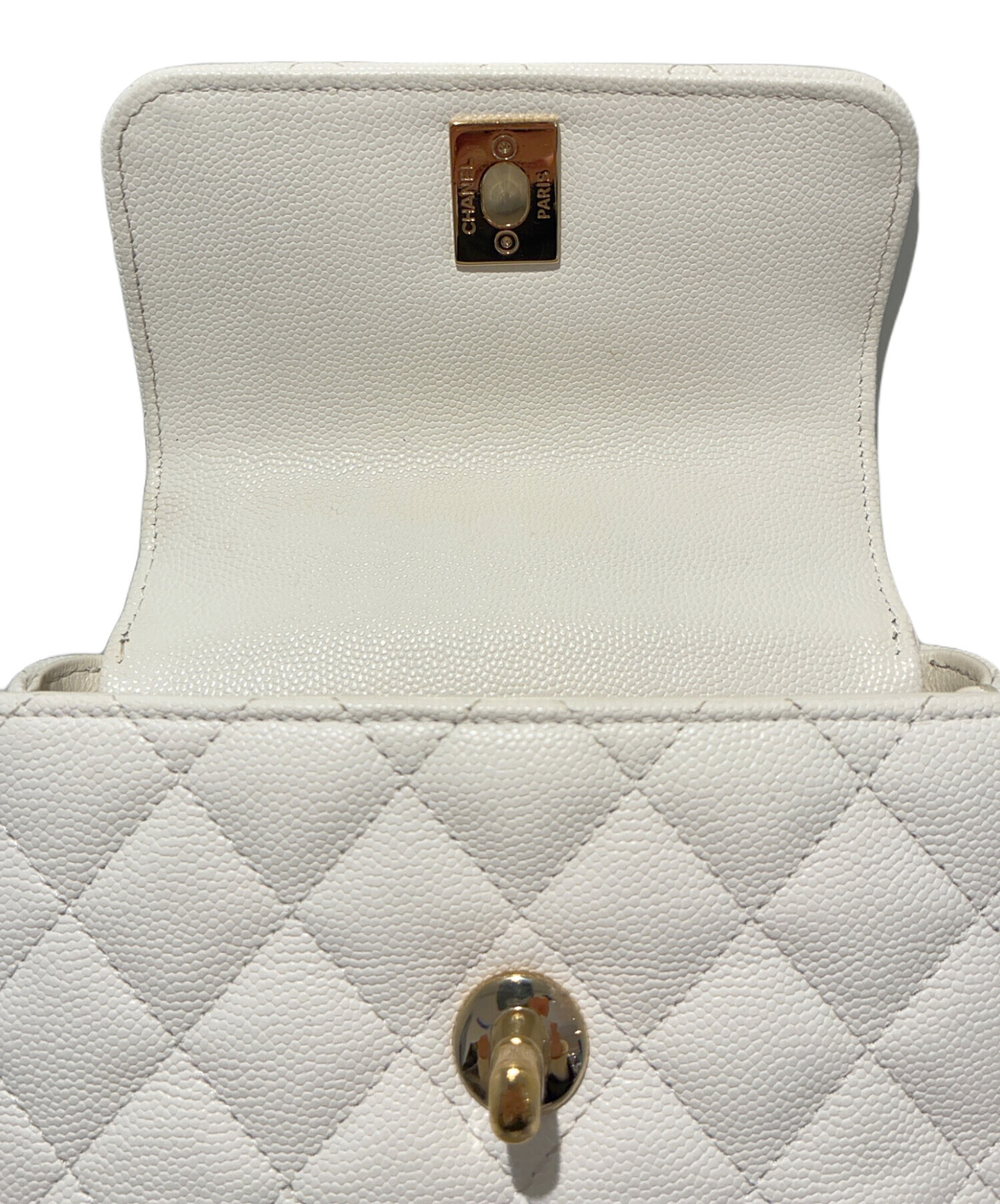 中古・古着通販】CHANEL (シャネル) ココハンドル ミニショルダー 