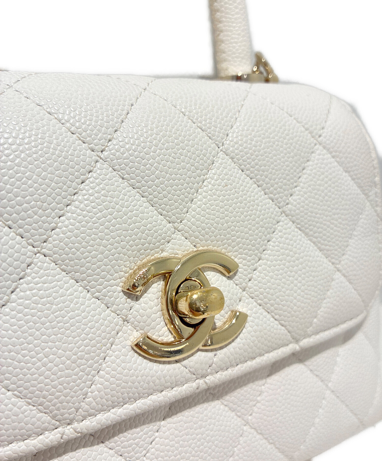 中古・古着通販】CHANEL (シャネル) ココハンドル ミニショルダー 