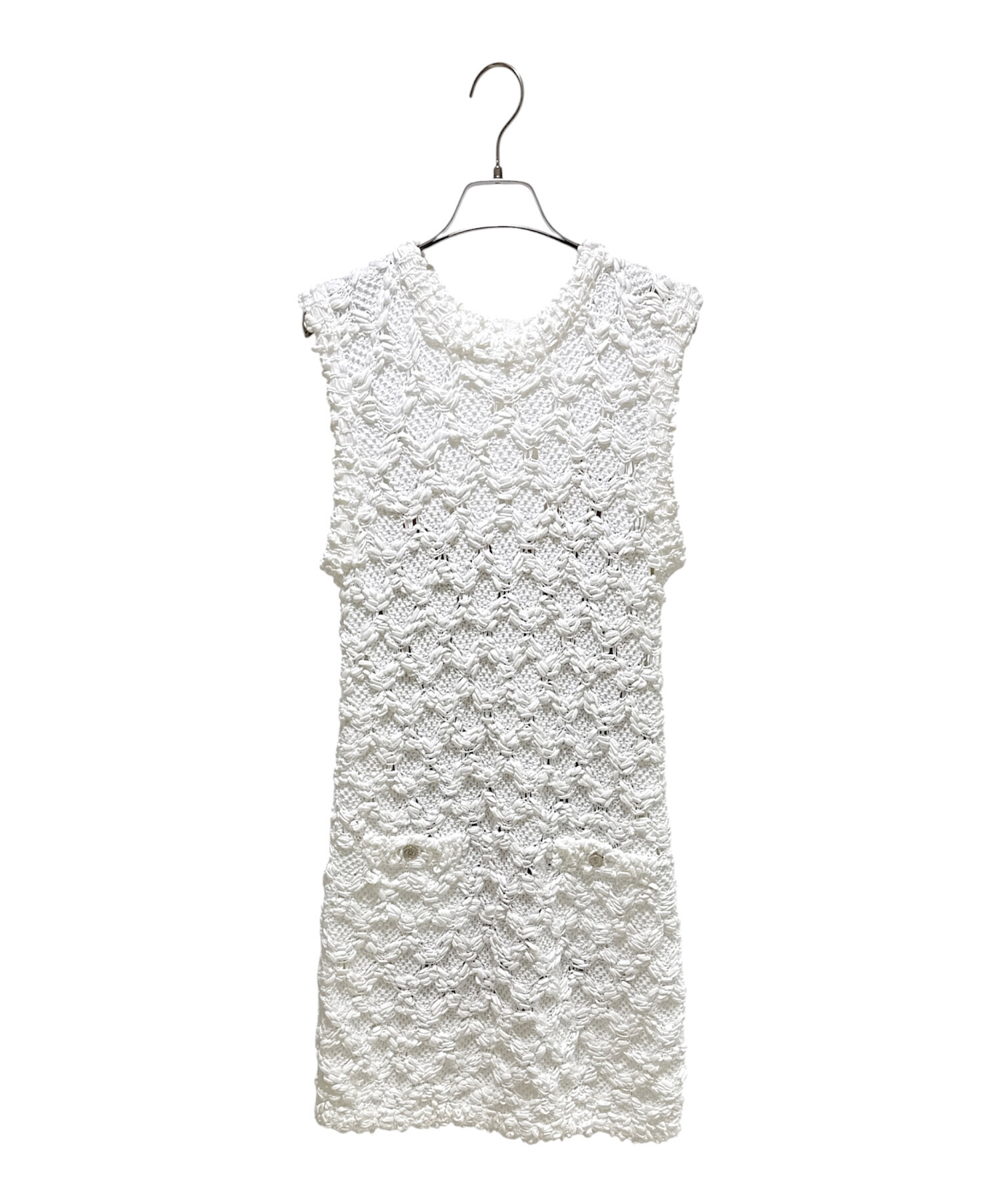 シャネル　ノースリーブワンピース　36 中古・古着通販】CHANEL (シャネル) Dress with sleeveless inner