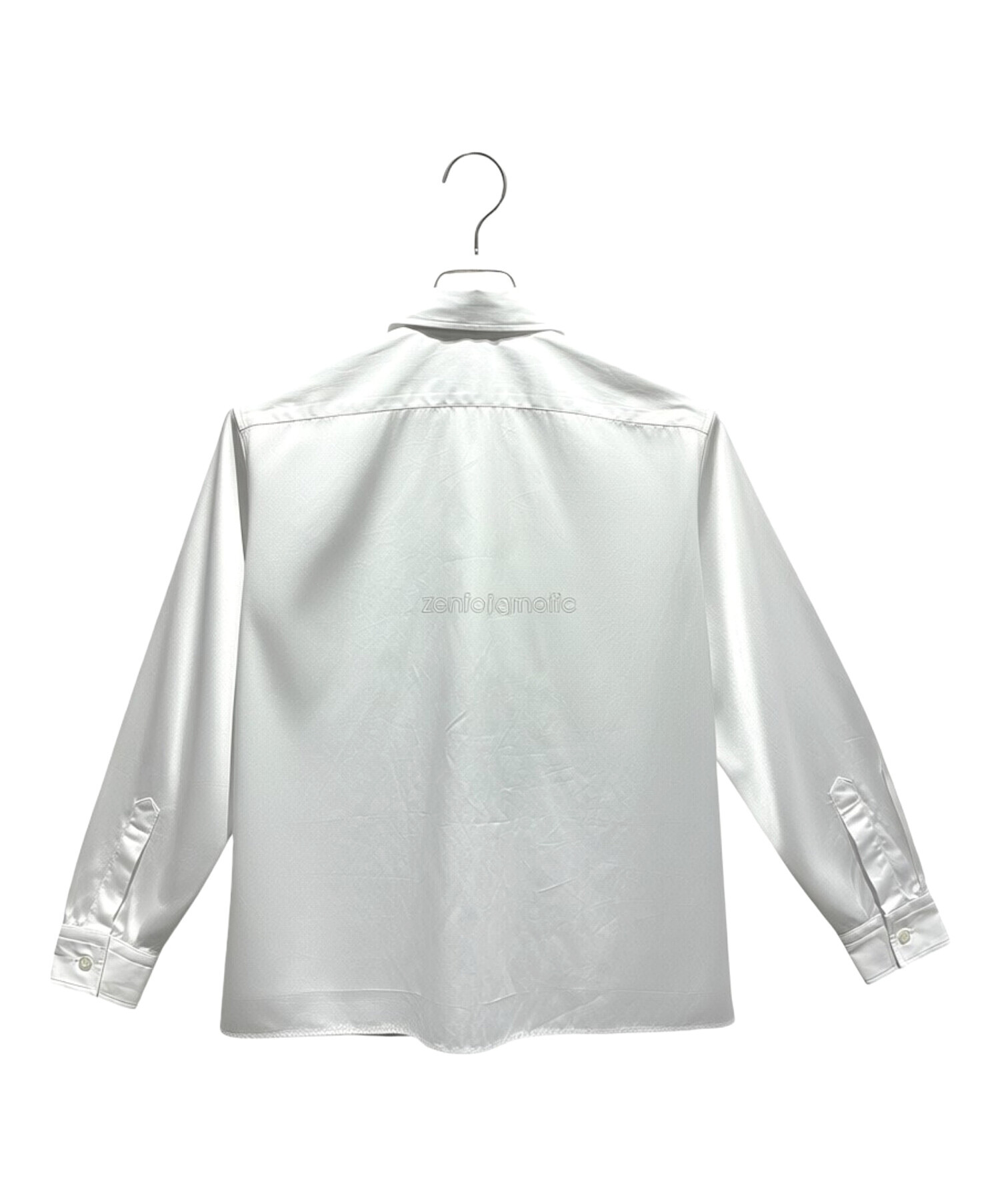 中古・古着通販】PRADA (プラダ) ドレスシャツ ホワイト サイズ:36