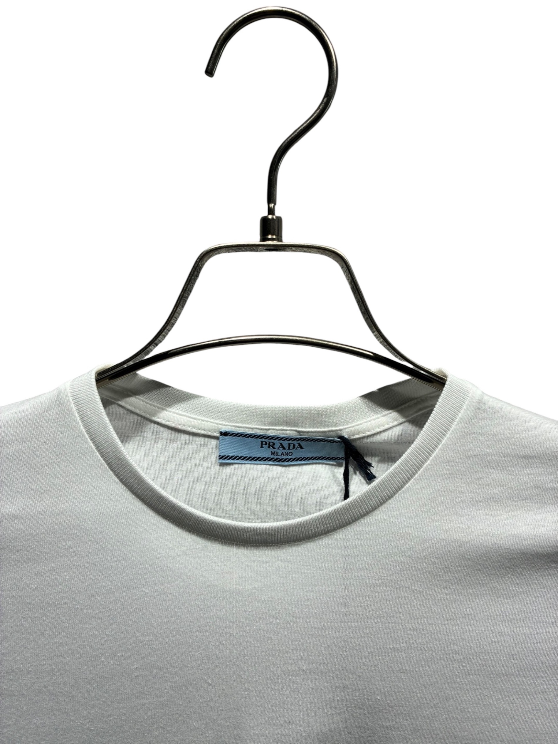 中古・古着通販】PRADA (プラダ) 半袖カットソー ホワイト サイズ:XS
