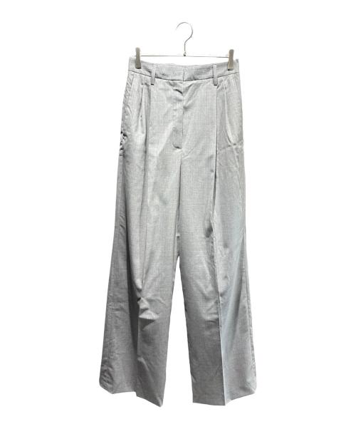 中古・古着通販】PRADA (プラダ) 2タックスラックス グレー サイズ:36